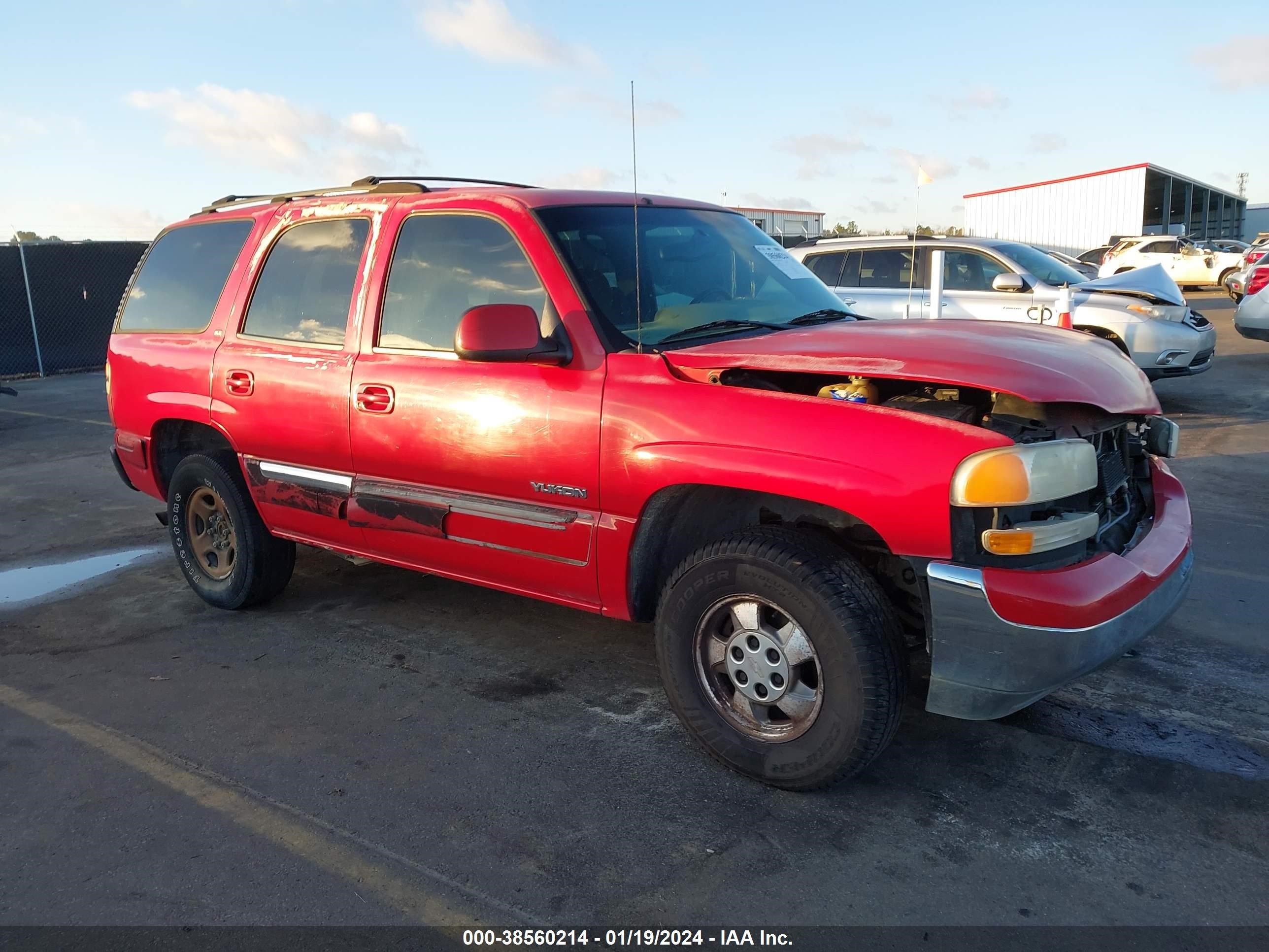 GMC YUKON 2002 1gkek13t82j126104