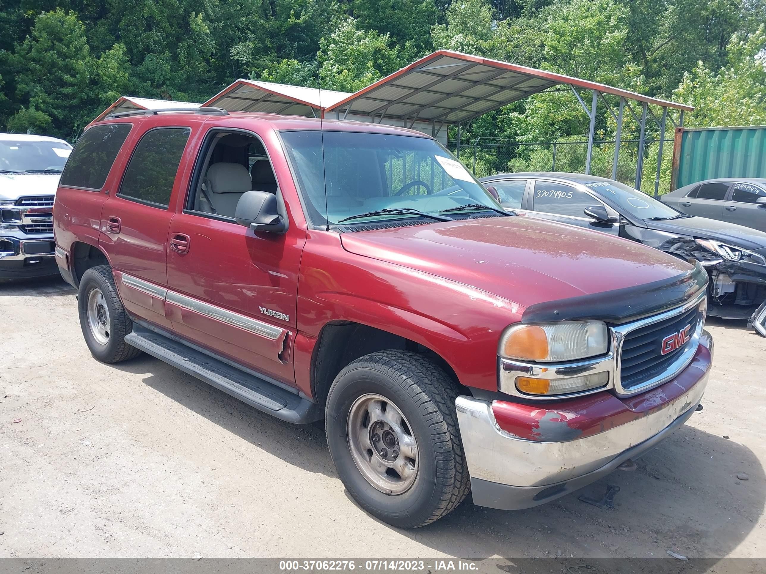 GMC YUKON 2001 1gkek13t91j273806