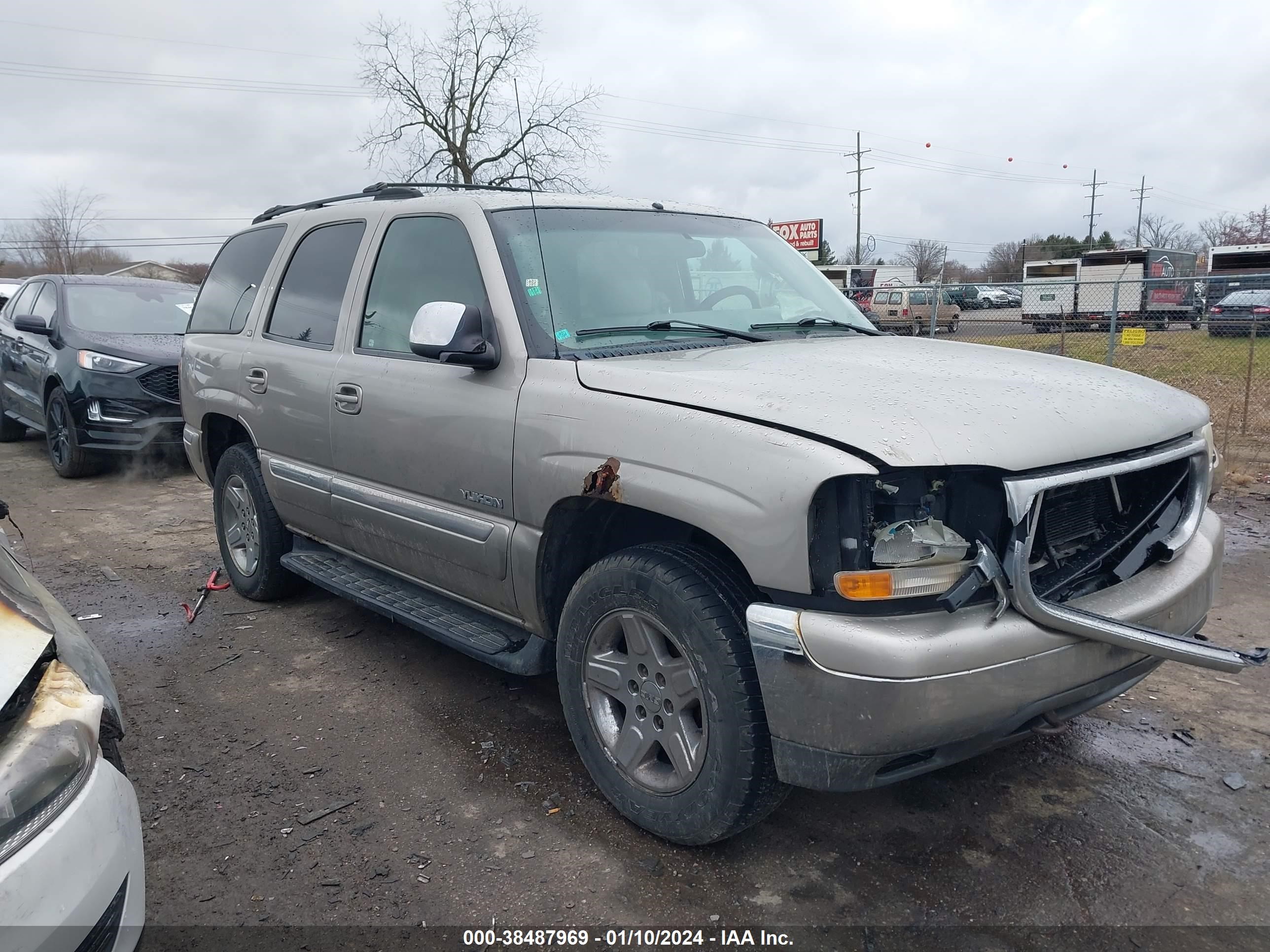 GMC YUKON 2001 1gkek13tx1j101610