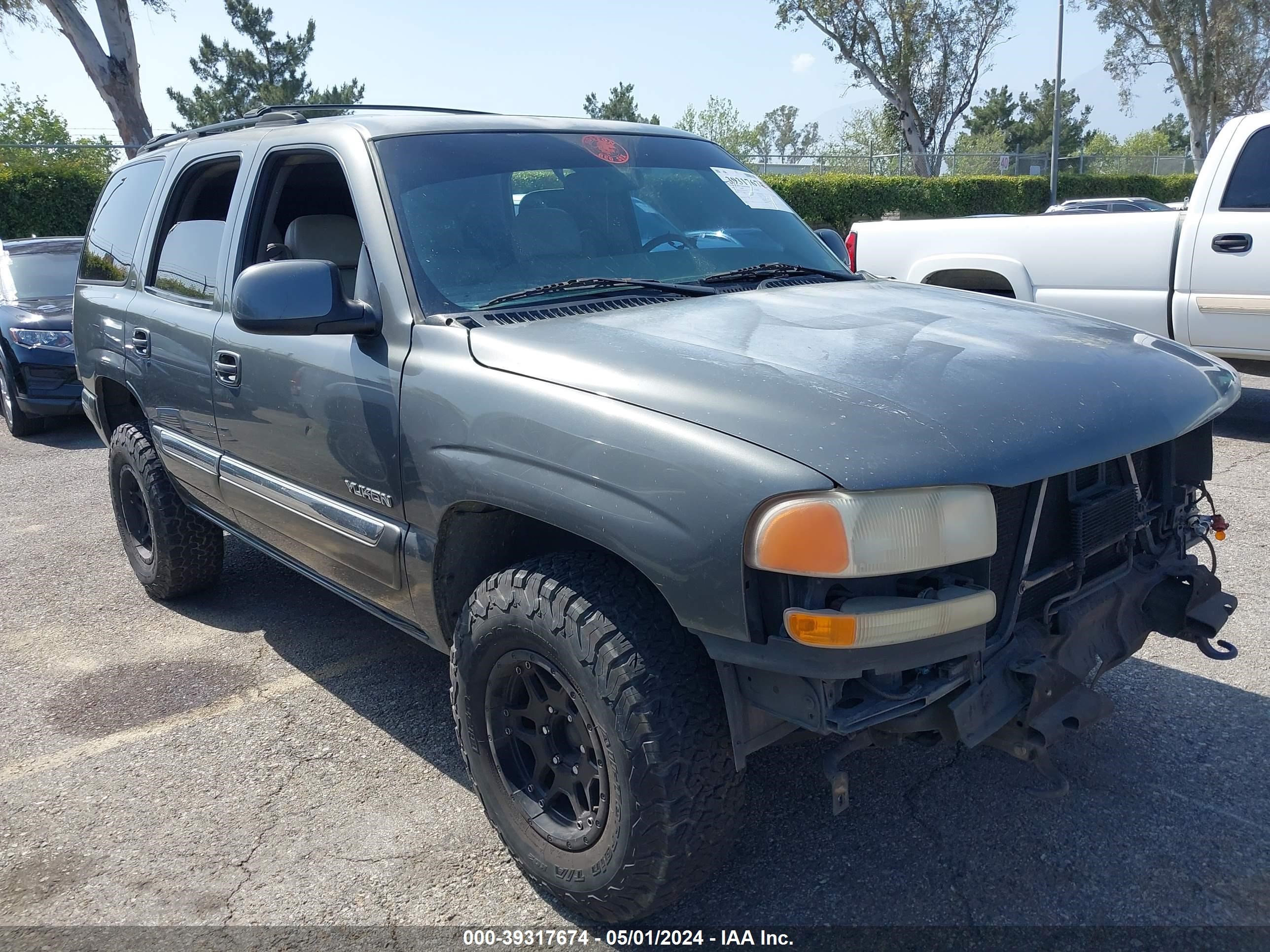 GMC YUKON 2001 1gkek13tx1r161355