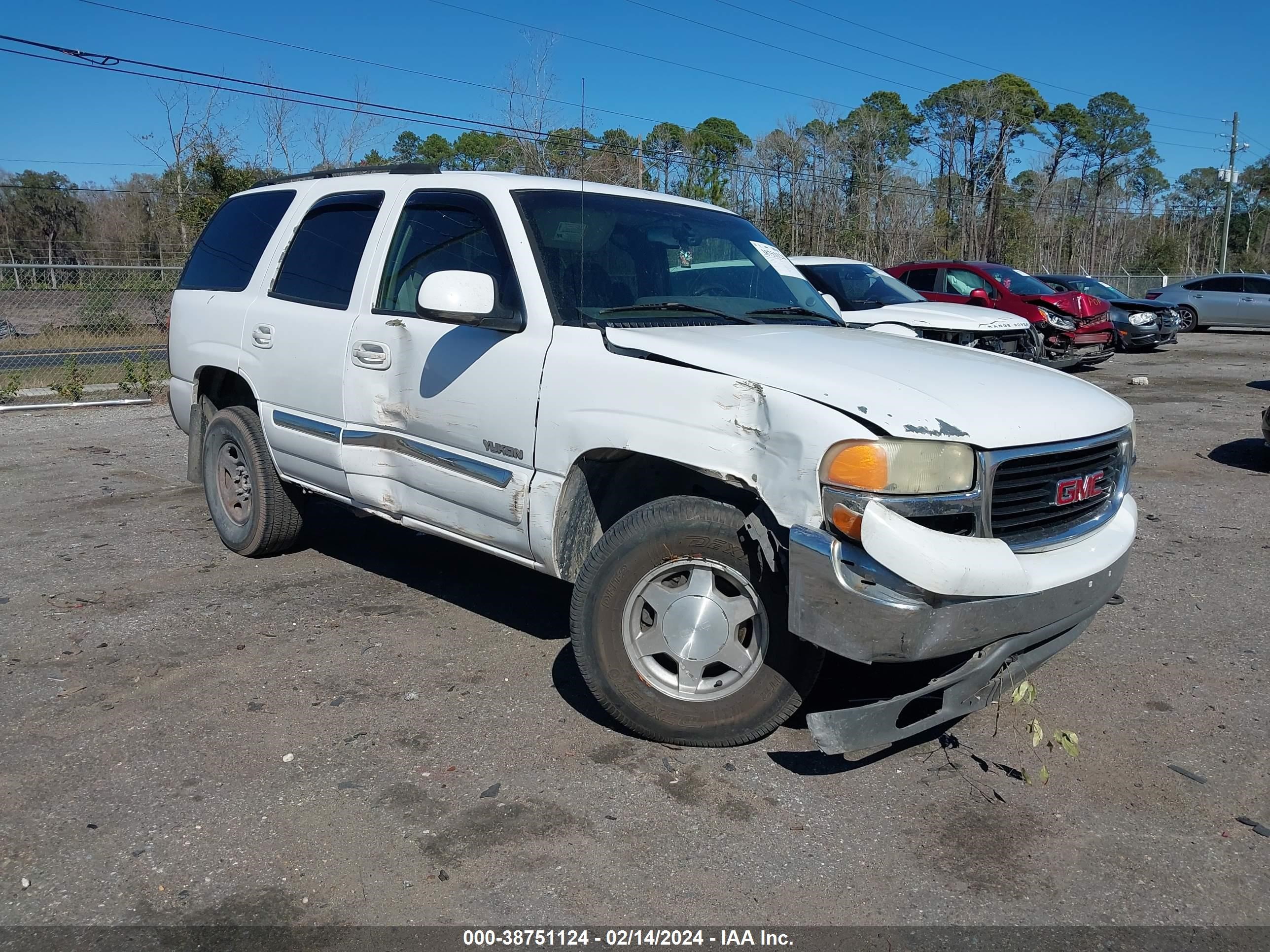 GMC YUKON 2004 1gkek13vx4r166612