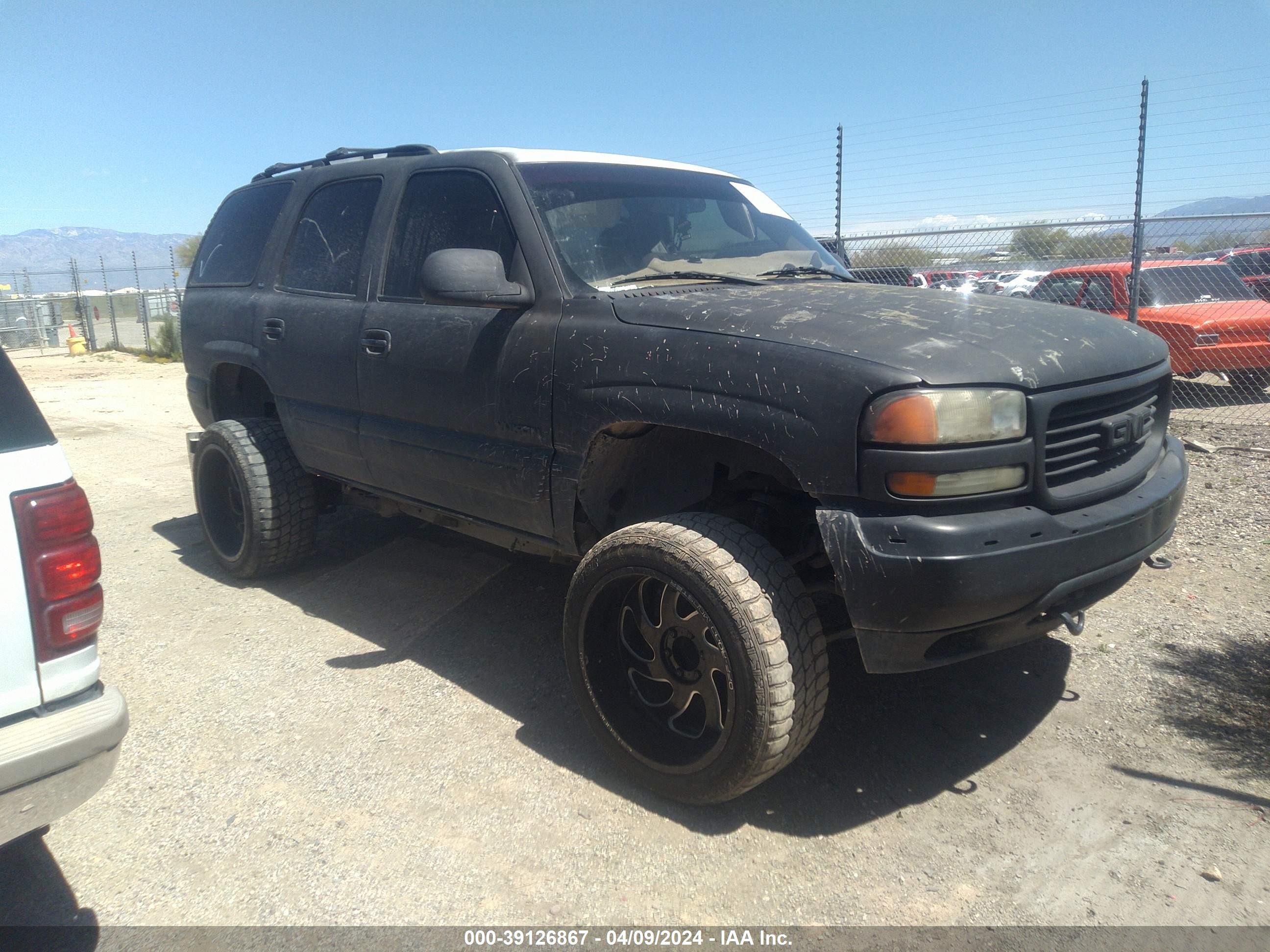 GMC YUKON 2002 1gkek13z02r189557