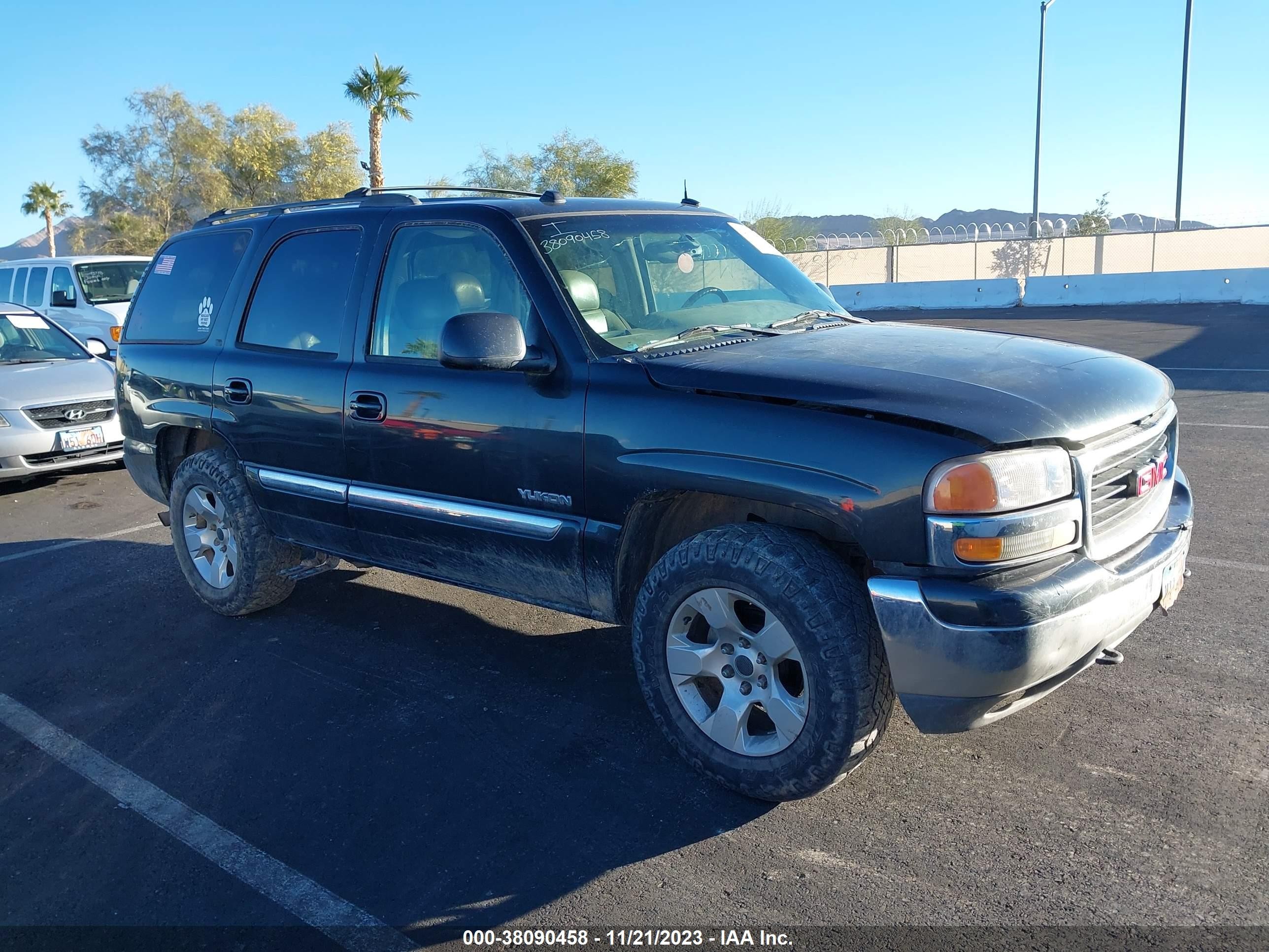 GMC YUKON 2004 1gkek13z24r101076