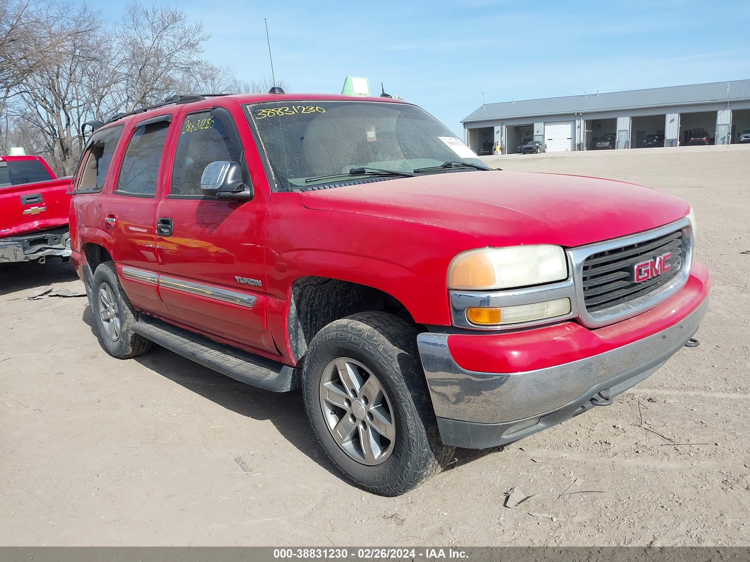 GMC YUKON 2004 1gkek13z44r278566