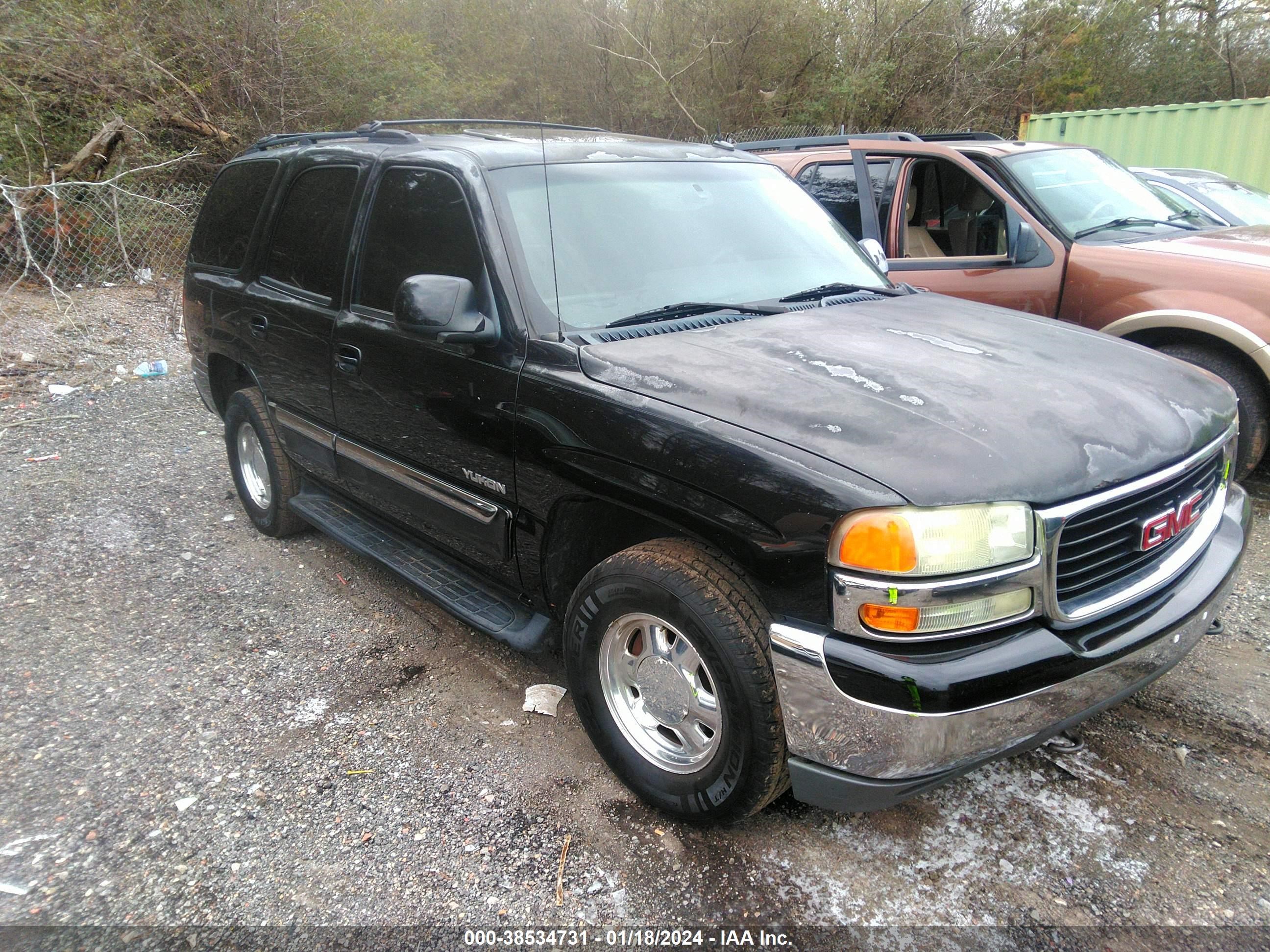 GMC YUKON 2003 1gkek13z53j323012