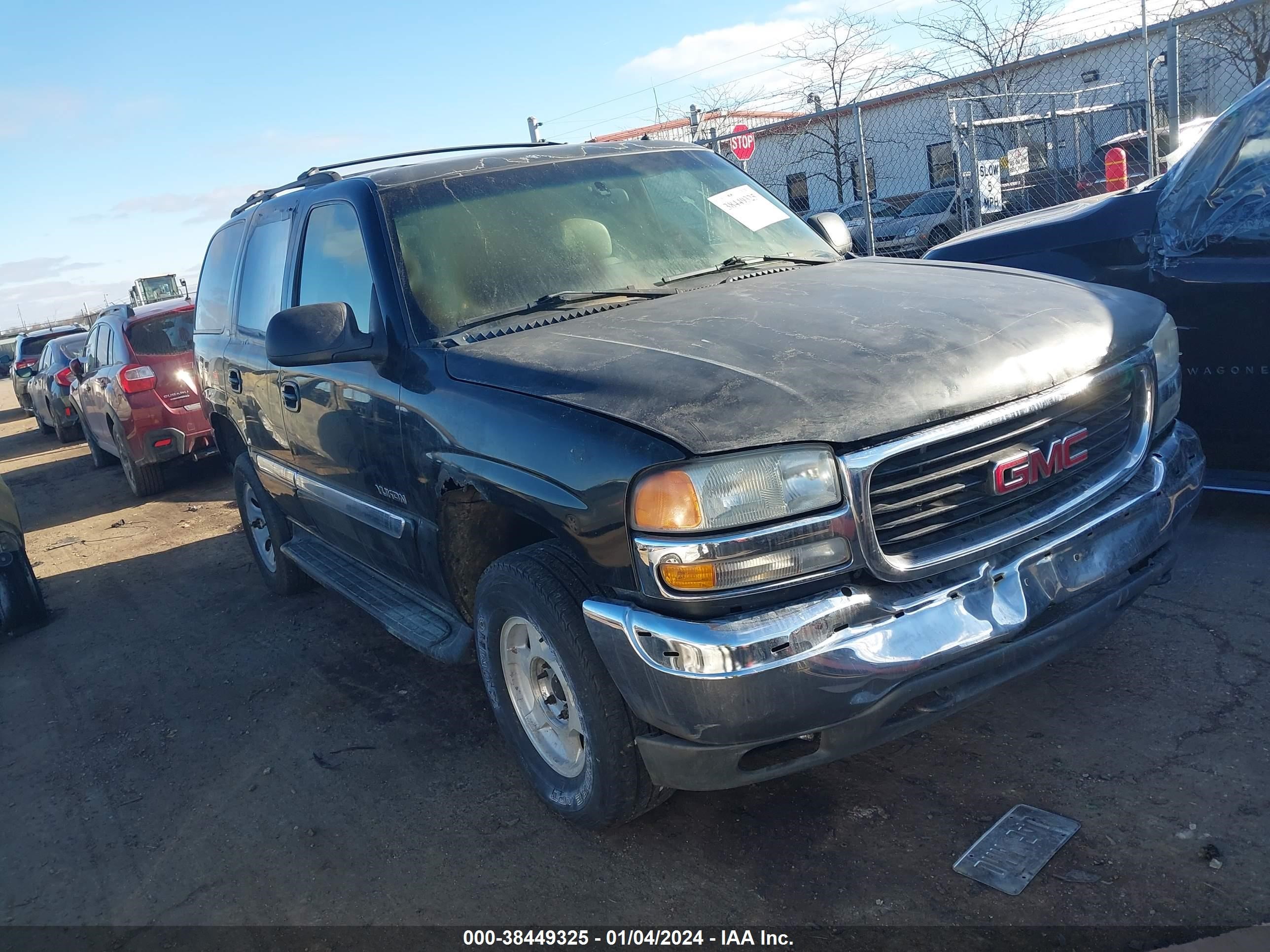 GMC YUKON 2002 1gkek13z72j241734