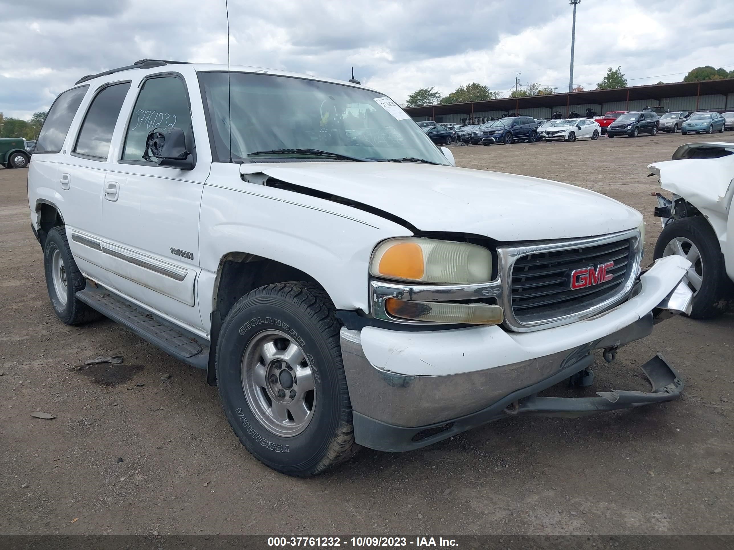 GMC YUKON 2002 1gkek13z72r313422