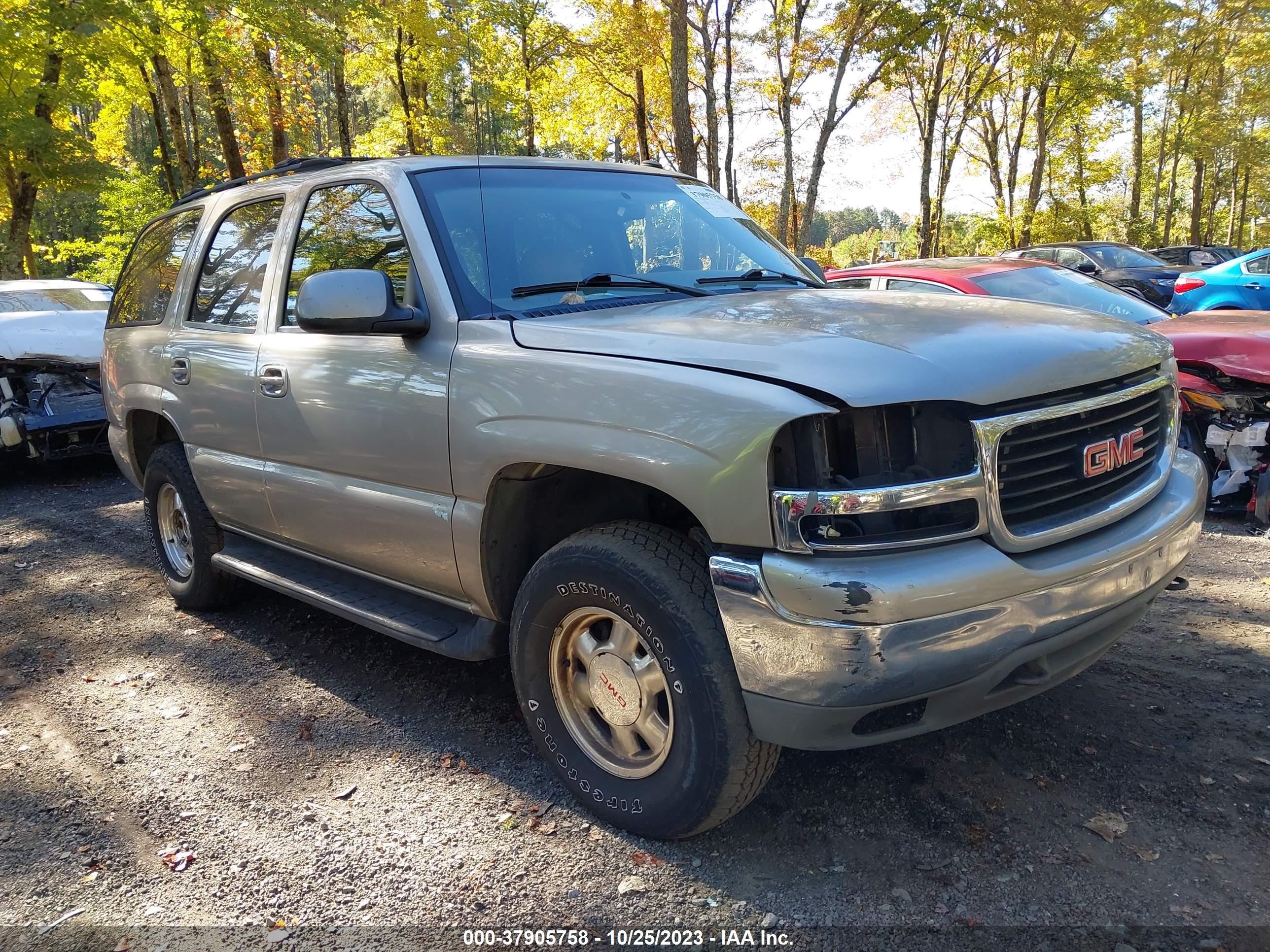 GMC YUKON 2002 1gkek13z82j290344