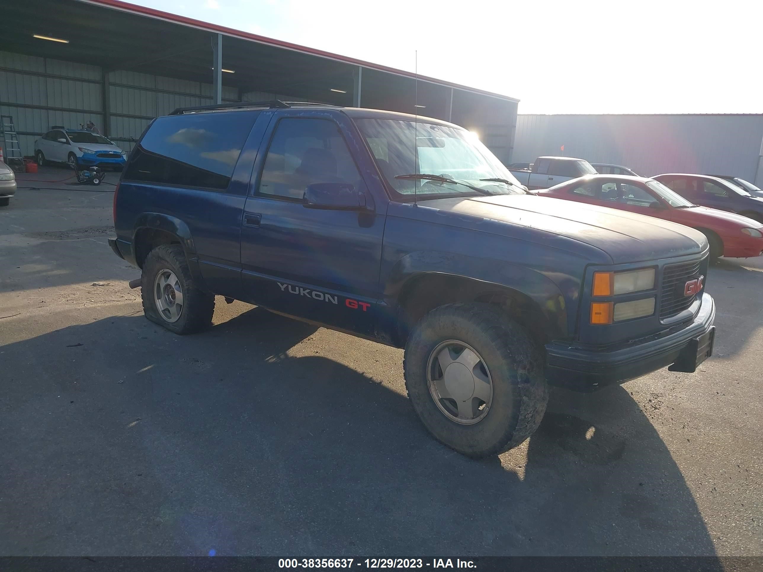 GMC YUKON 1995 1gkek18k2sj711499