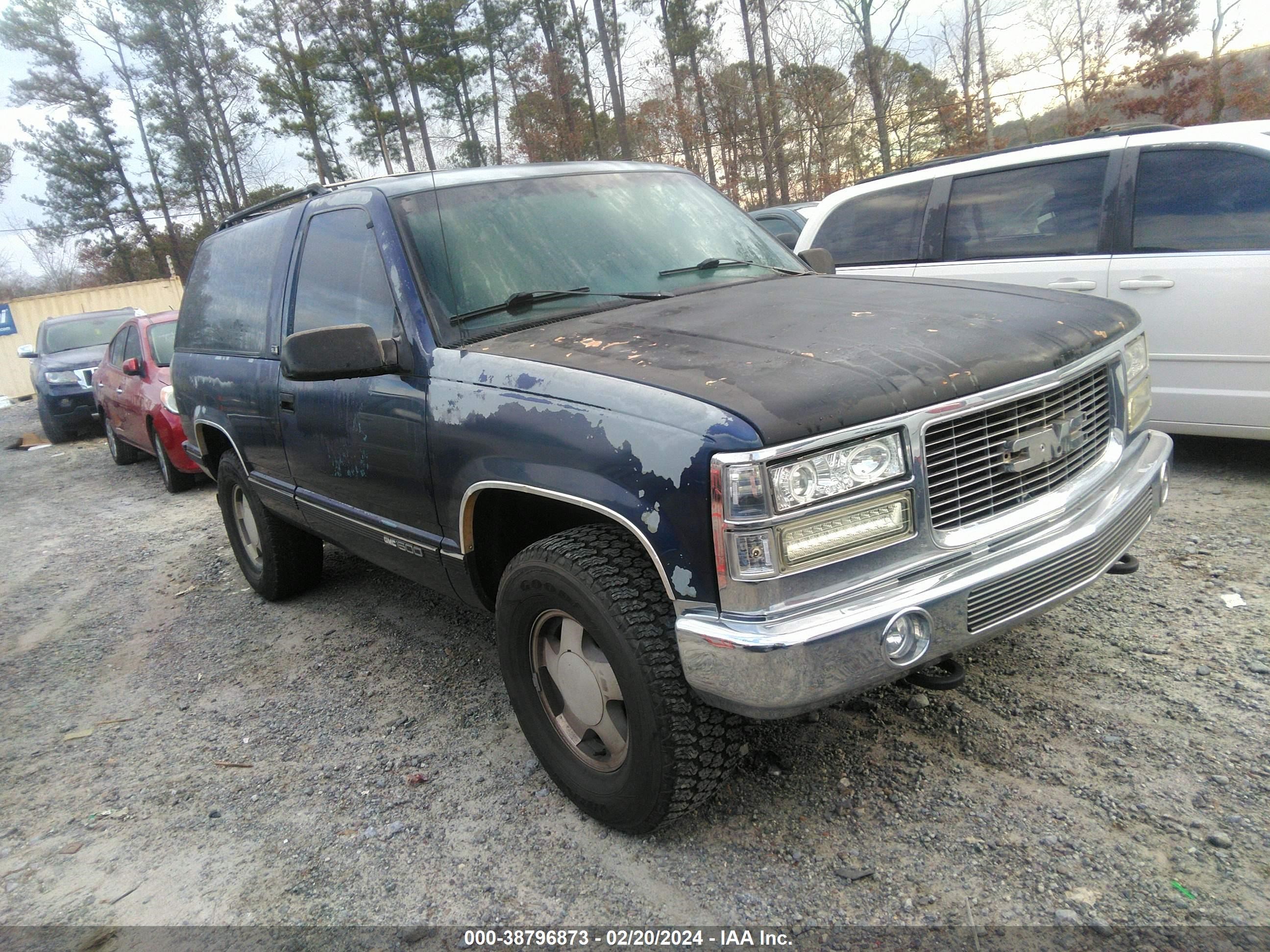 GMC YUKON 1995 1gkek18k3sj730417