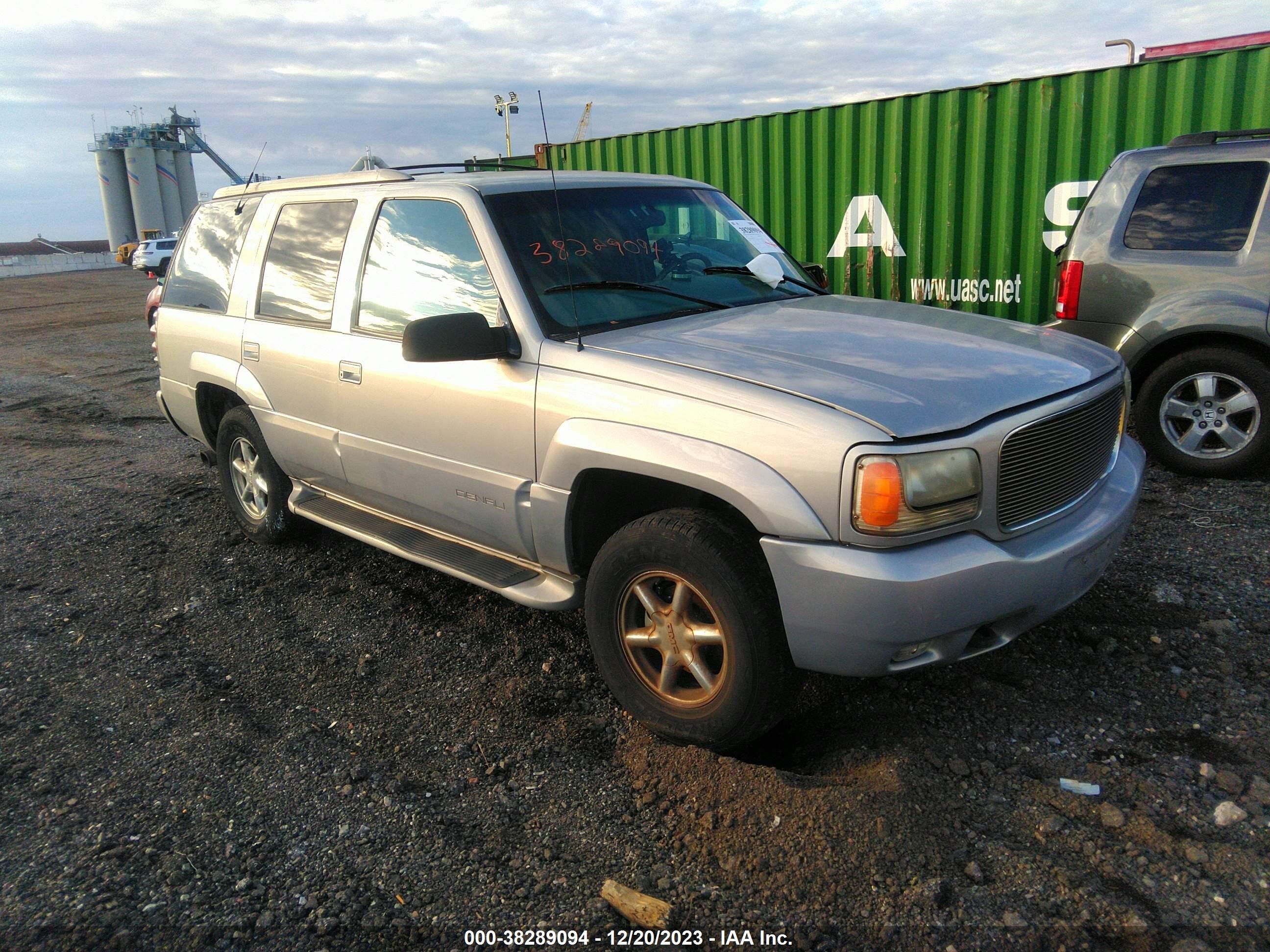 GMC YUKON 2000 1gkek63r0yr209232