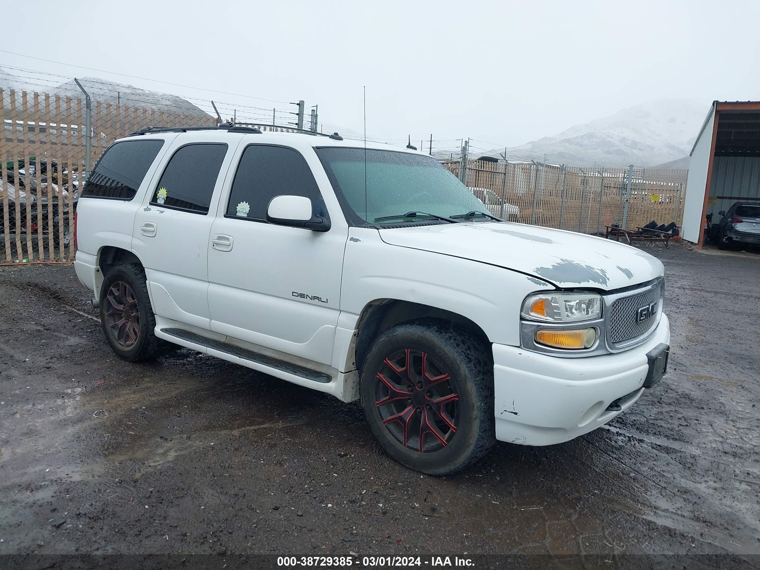 GMC YUKON 2003 1gkek63u13j149781