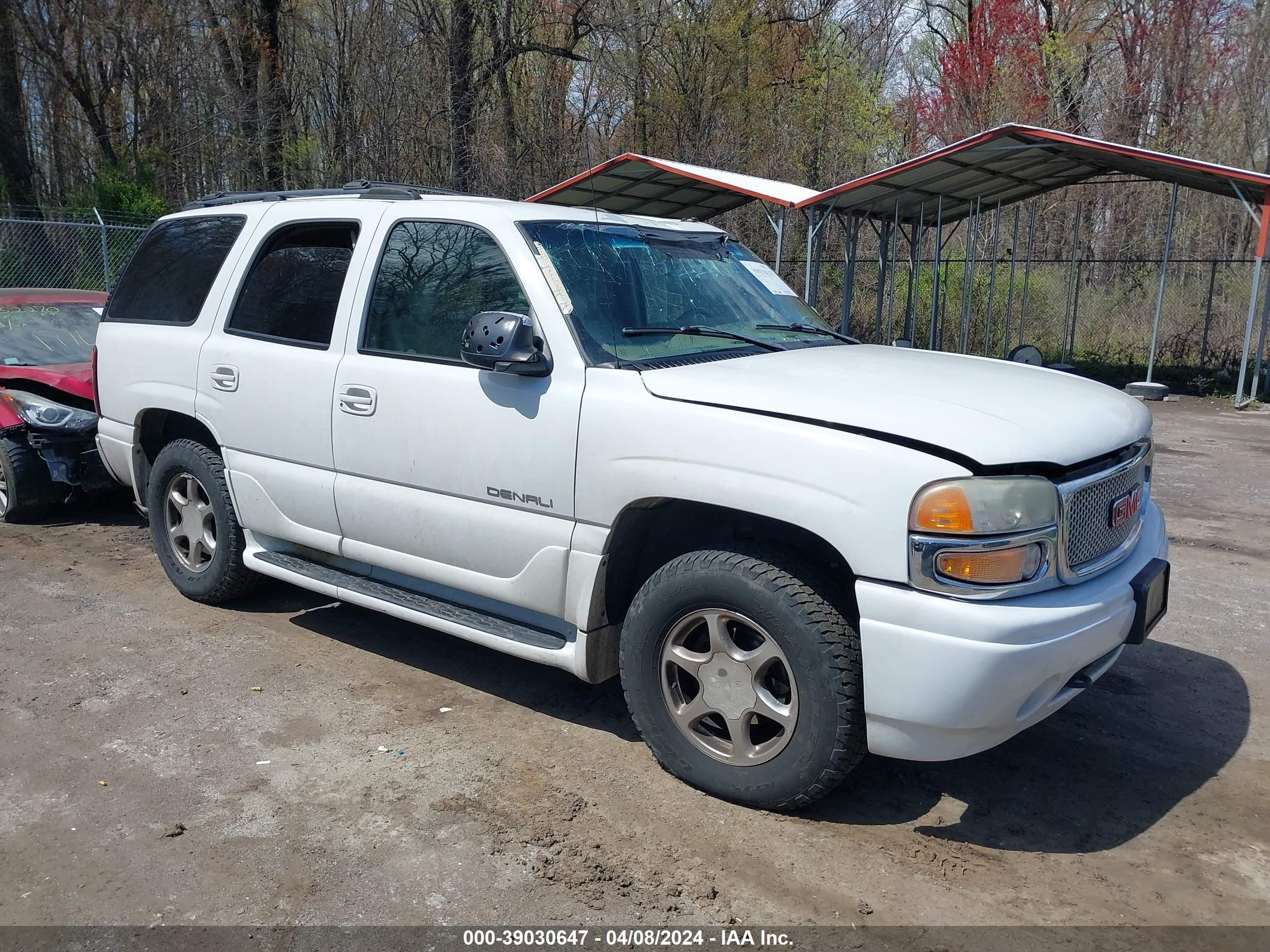 GMC YUKON 2002 1gkek63u32j313059