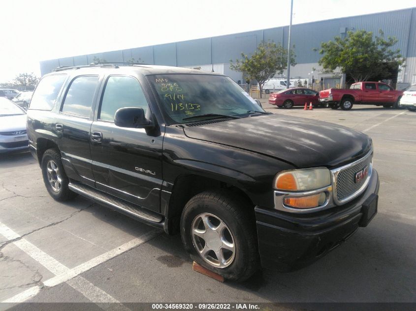 GMC YUKON 2002 1gkek63u62j165649