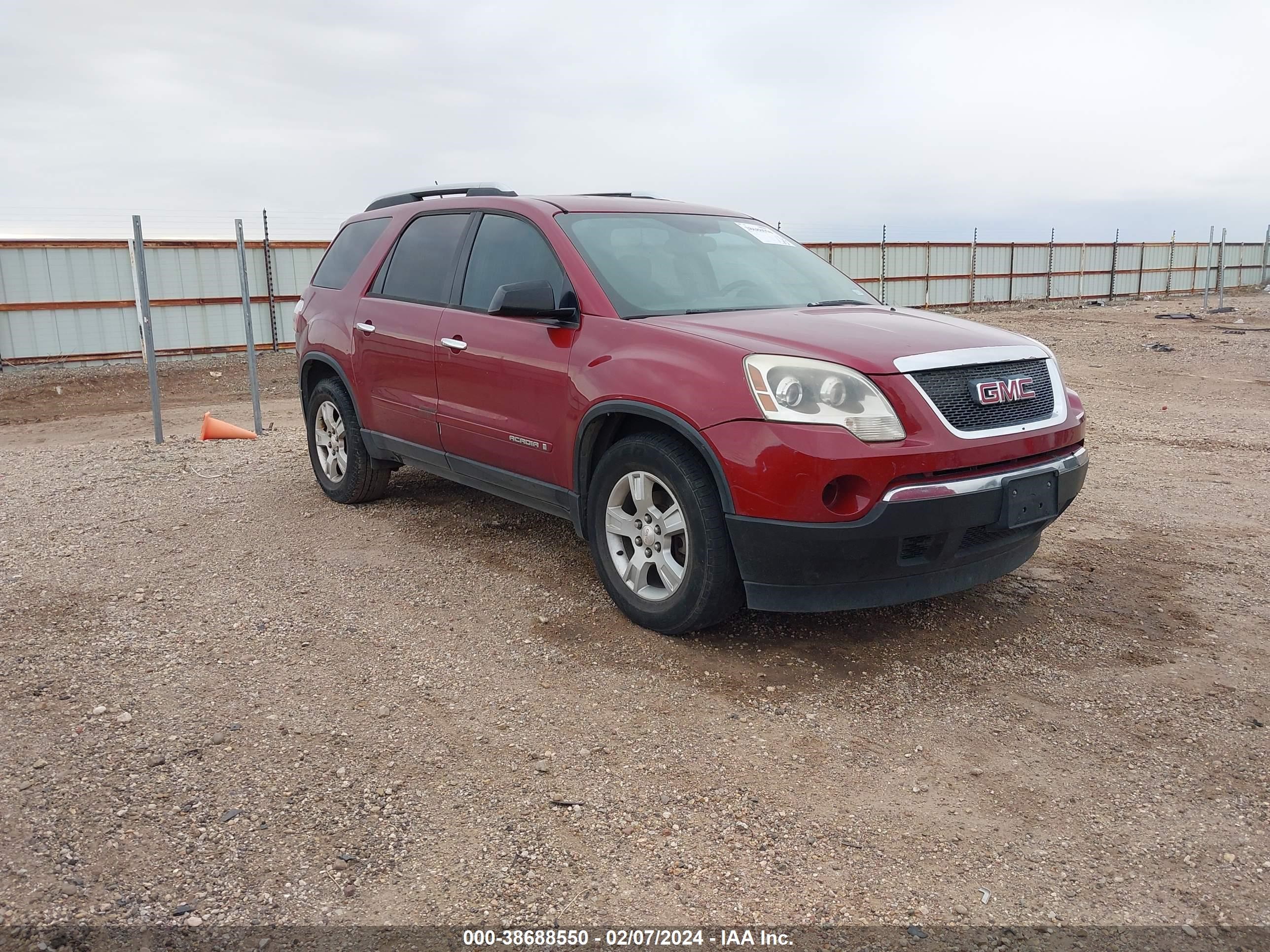 GMC ACADIA 2007 1gker13747j123836