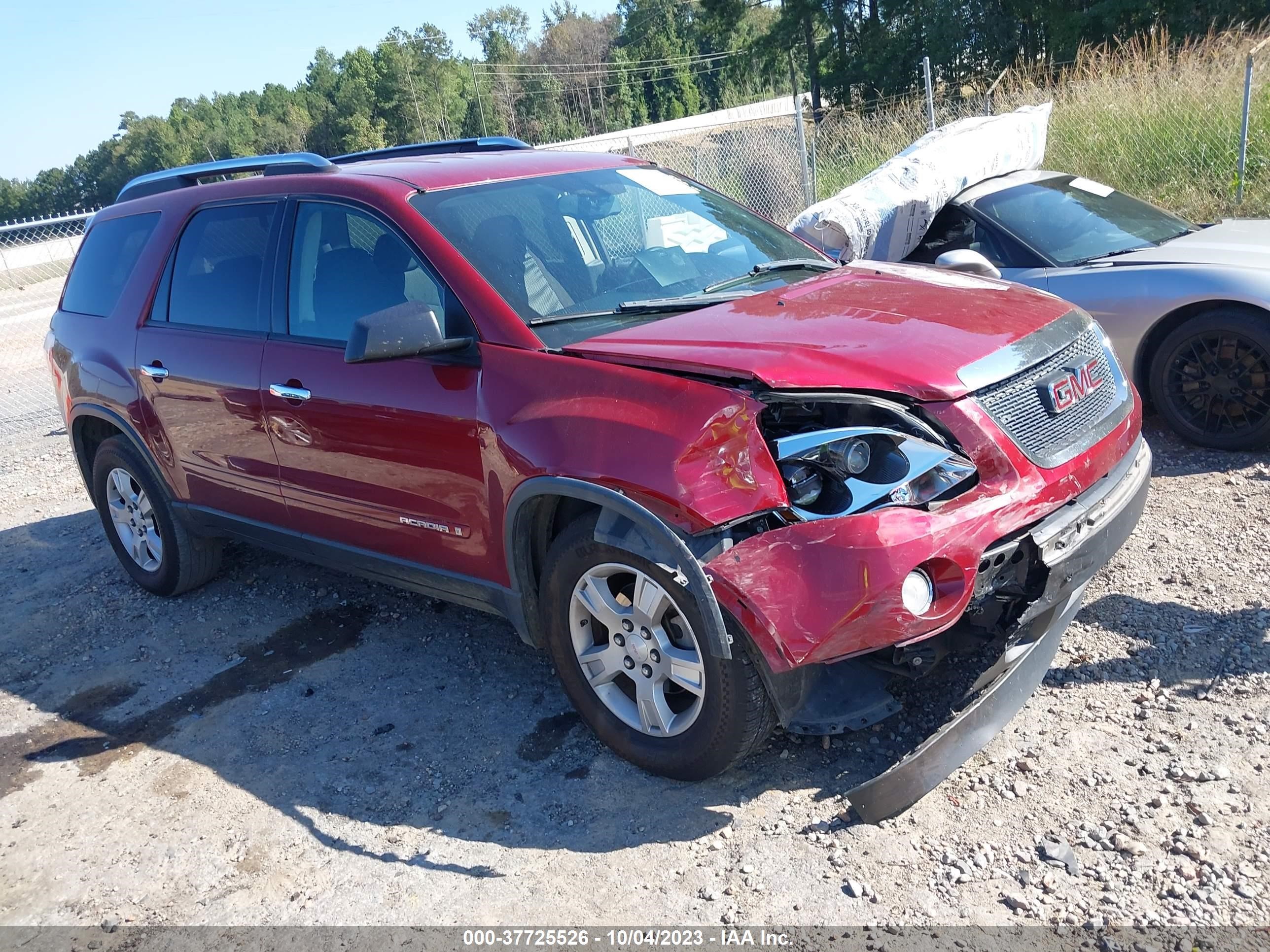 GMC ACADIA 2008 1gker13748j197100