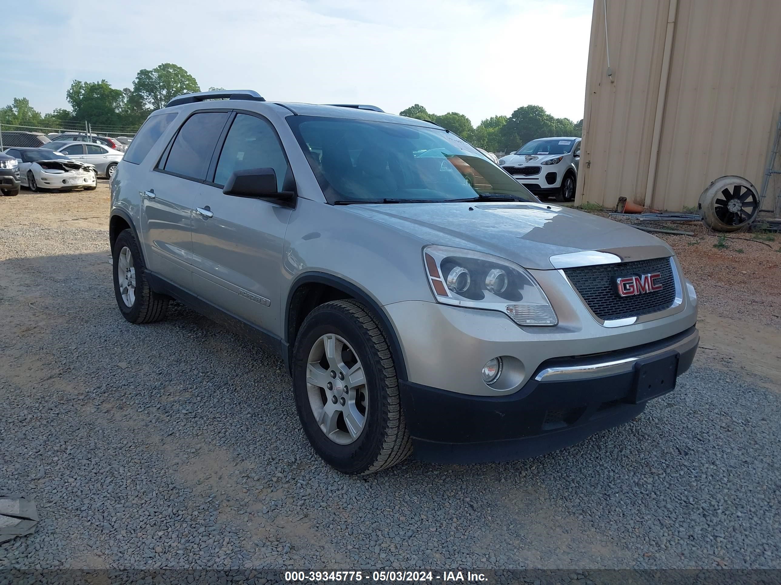 GMC ACADIA 2008 1gker13768j187314