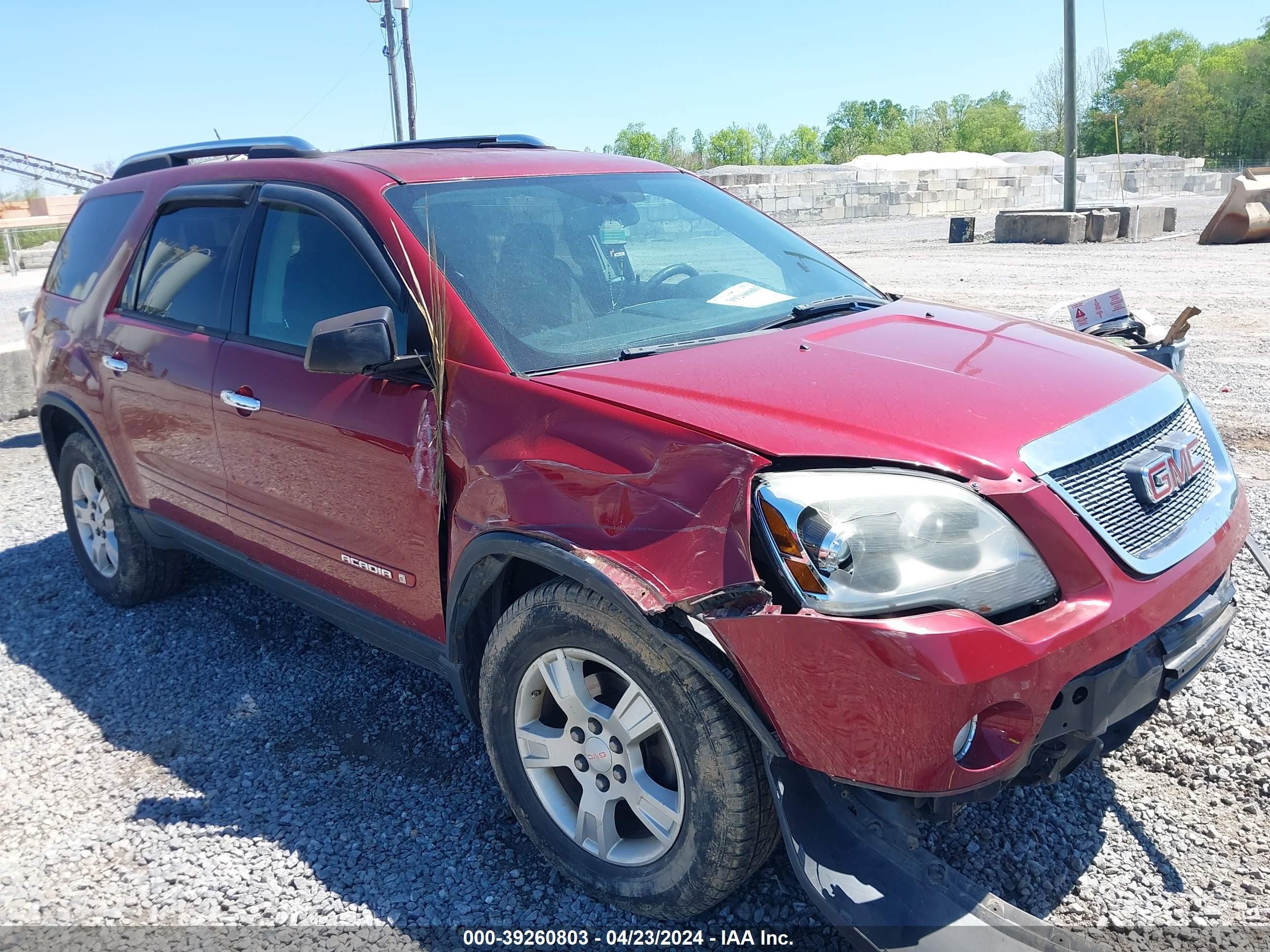 GMC ACADIA 2008 1gker13768j299238