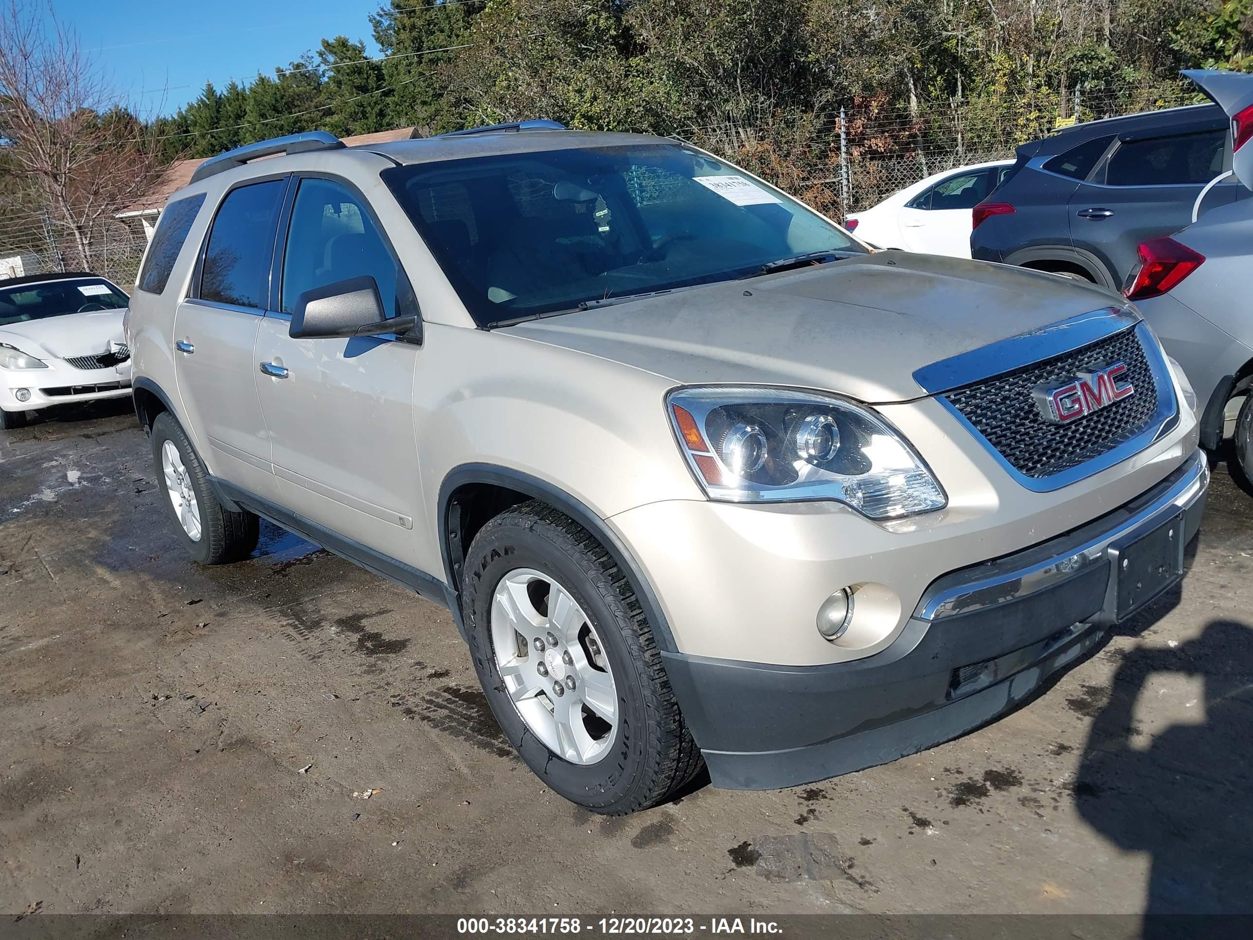 GMC ACADIA 2008 1gker13778j125582