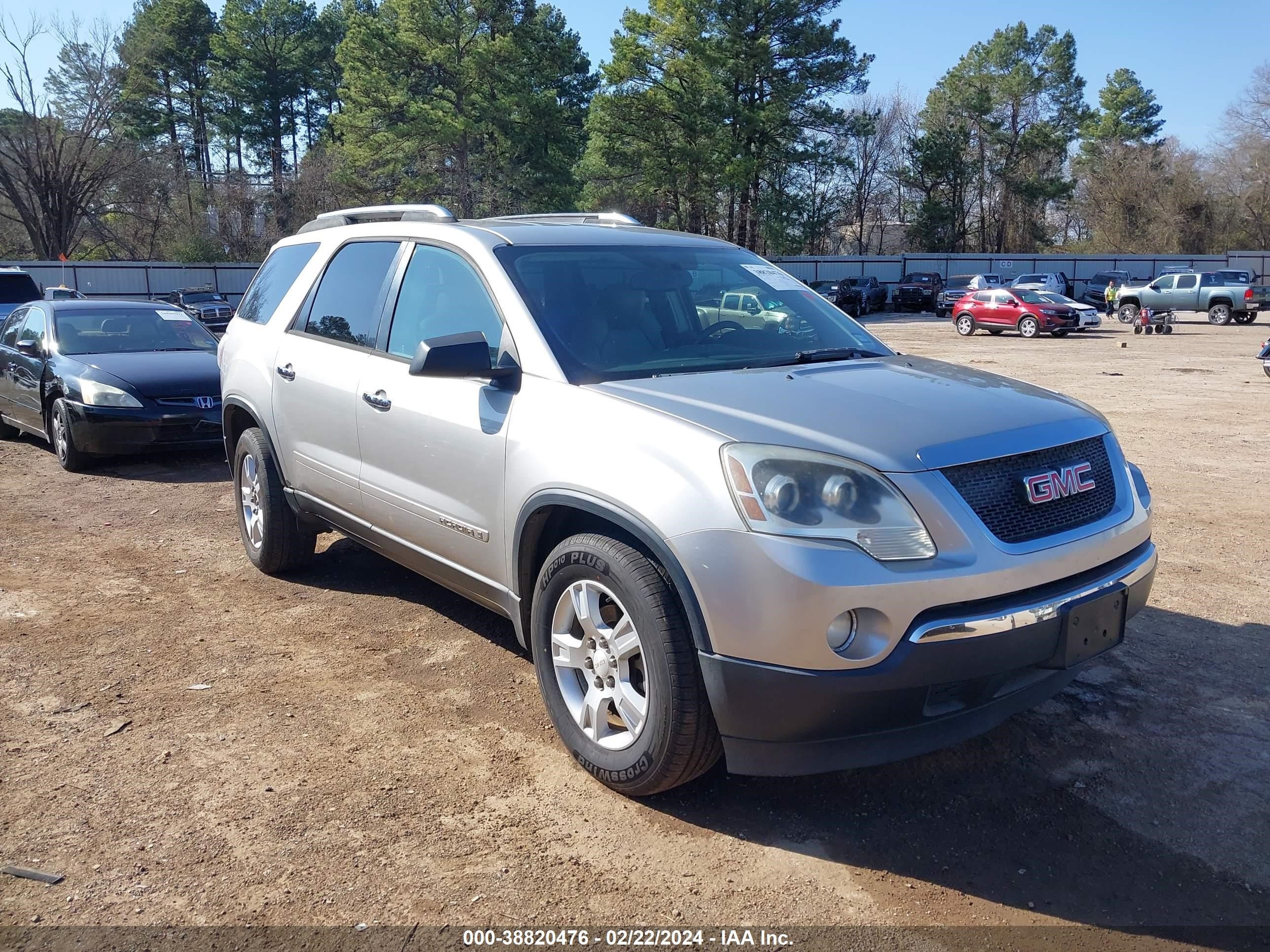 GMC ACADIA 2008 1gker13798j226588