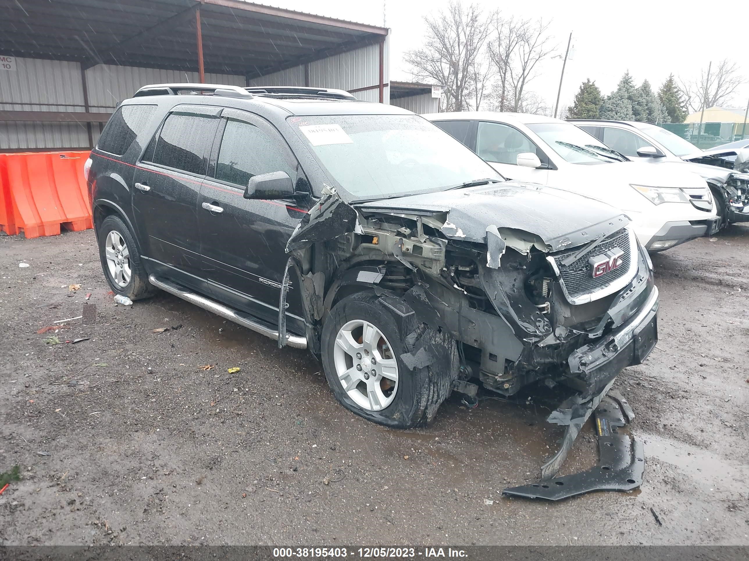 GMC ACADIA 2007 1gker137x7j112193