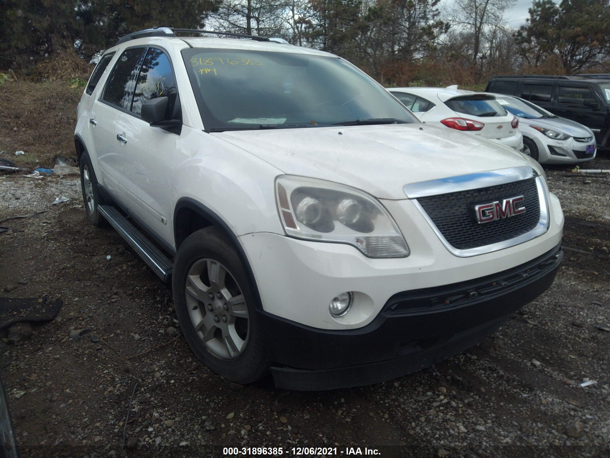 GMC ACADIA 2009 1gker13d19j150081