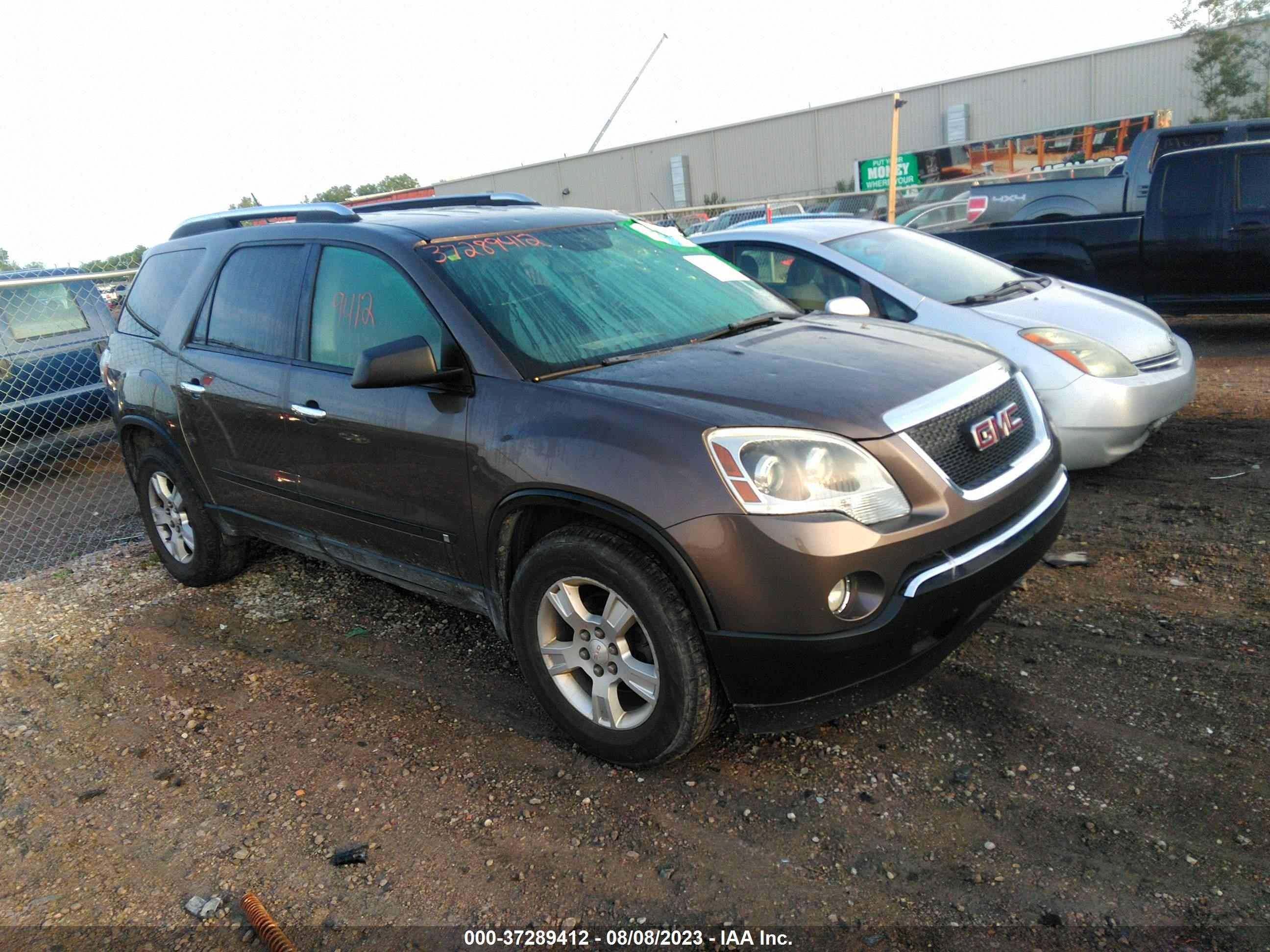 GMC ACADIA 2009 1gker13d79j145578