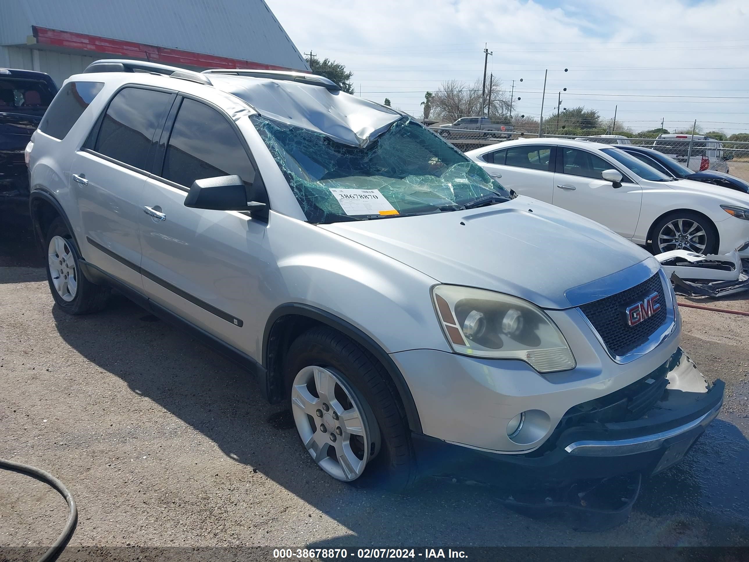 GMC ACADIA 2009 1gker13d79j190665