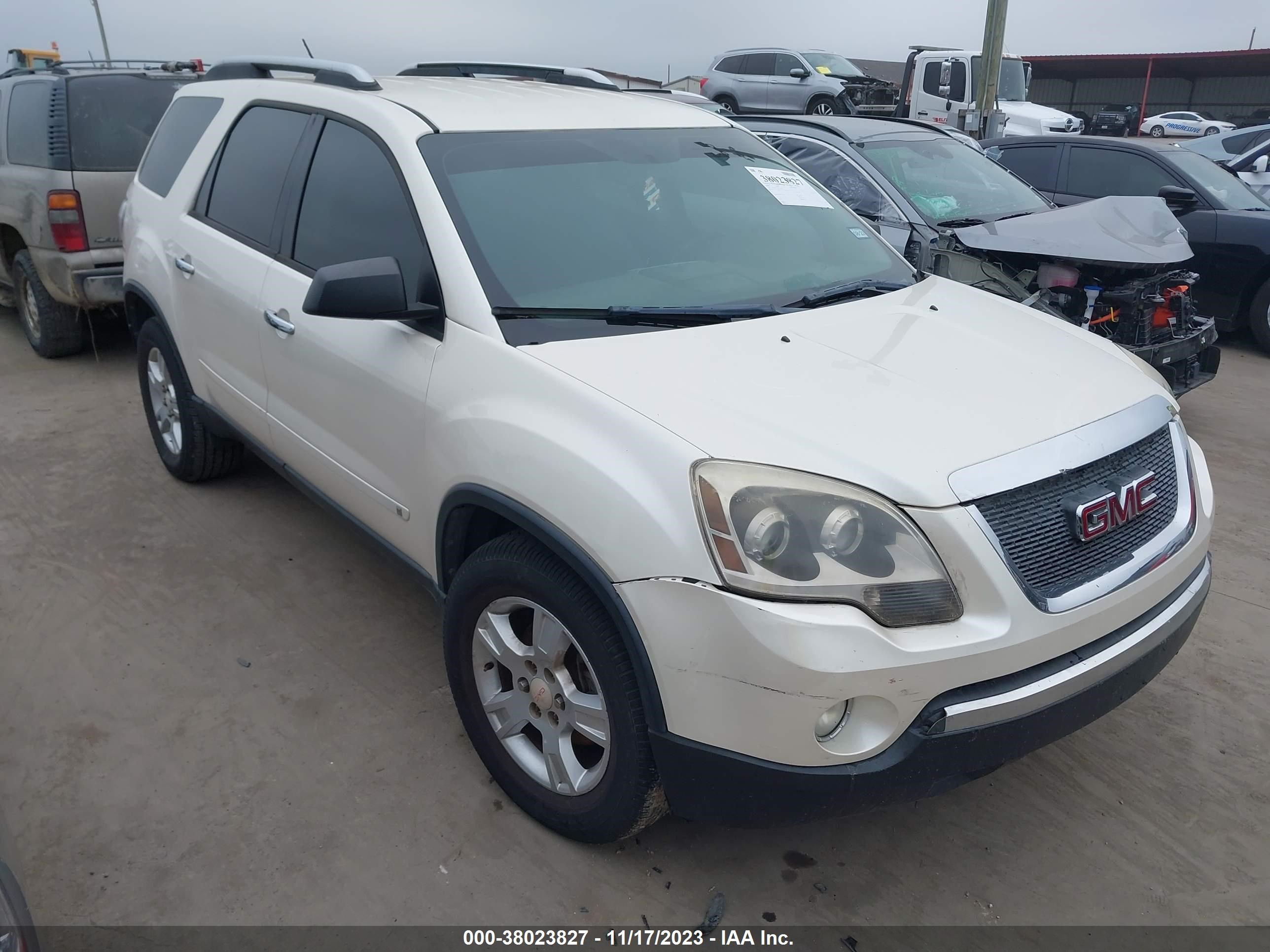 GMC ACADIA 2009 1gker13d79j211353