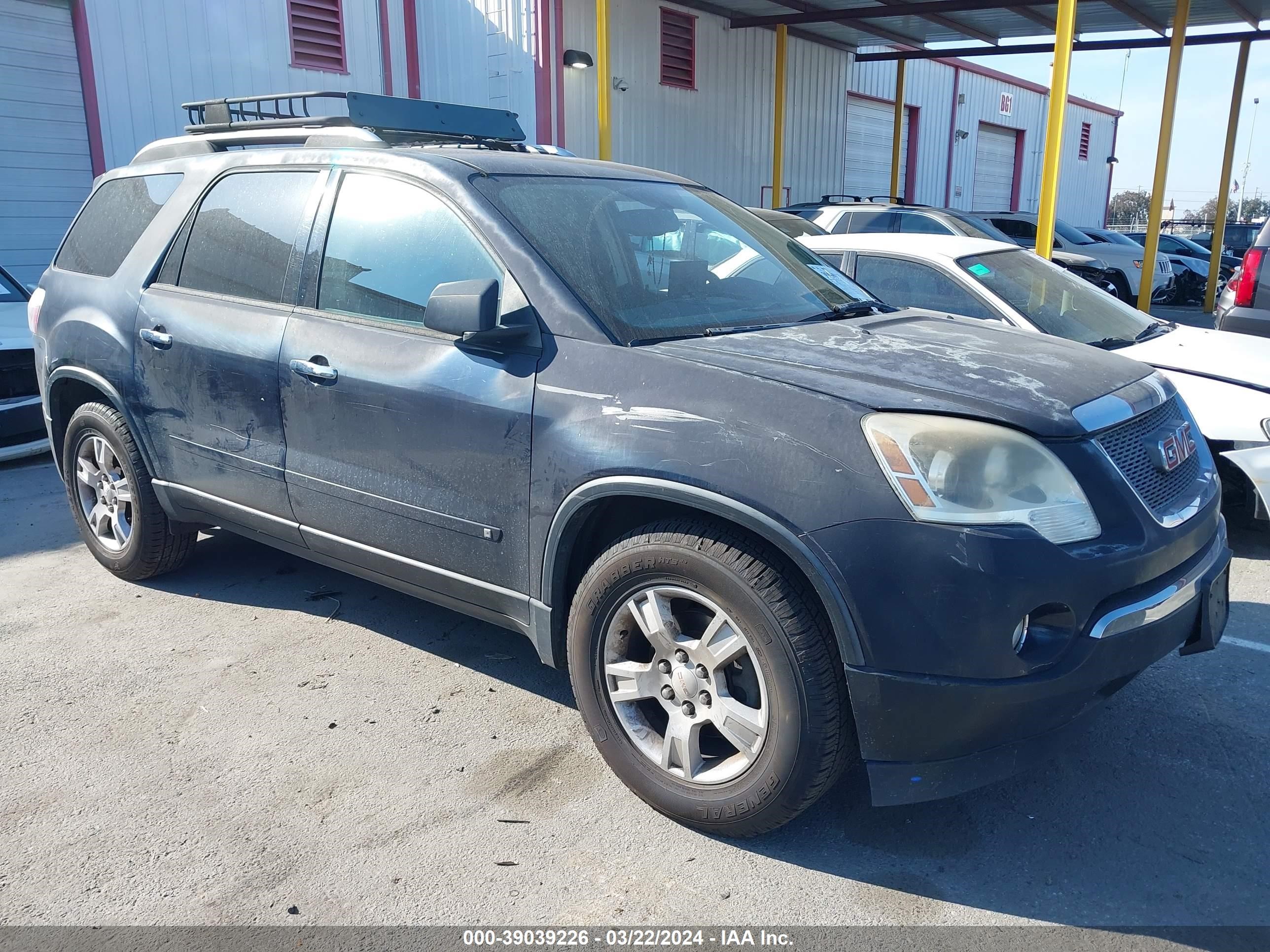 GMC ACADIA 2009 1gker13d99j122447