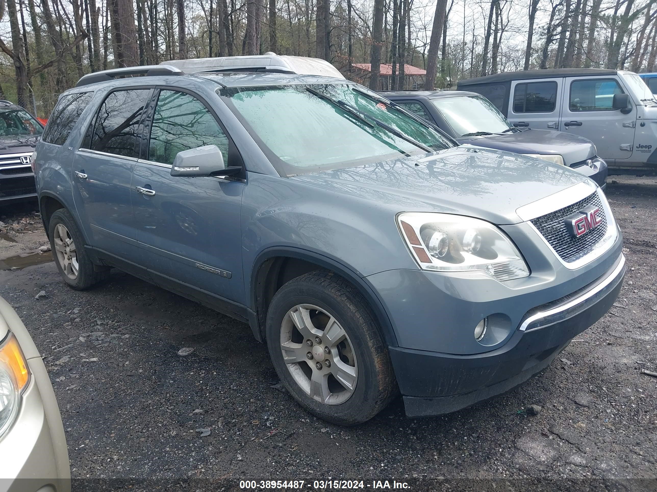 GMC ACADIA 2008 1gker23708j238179