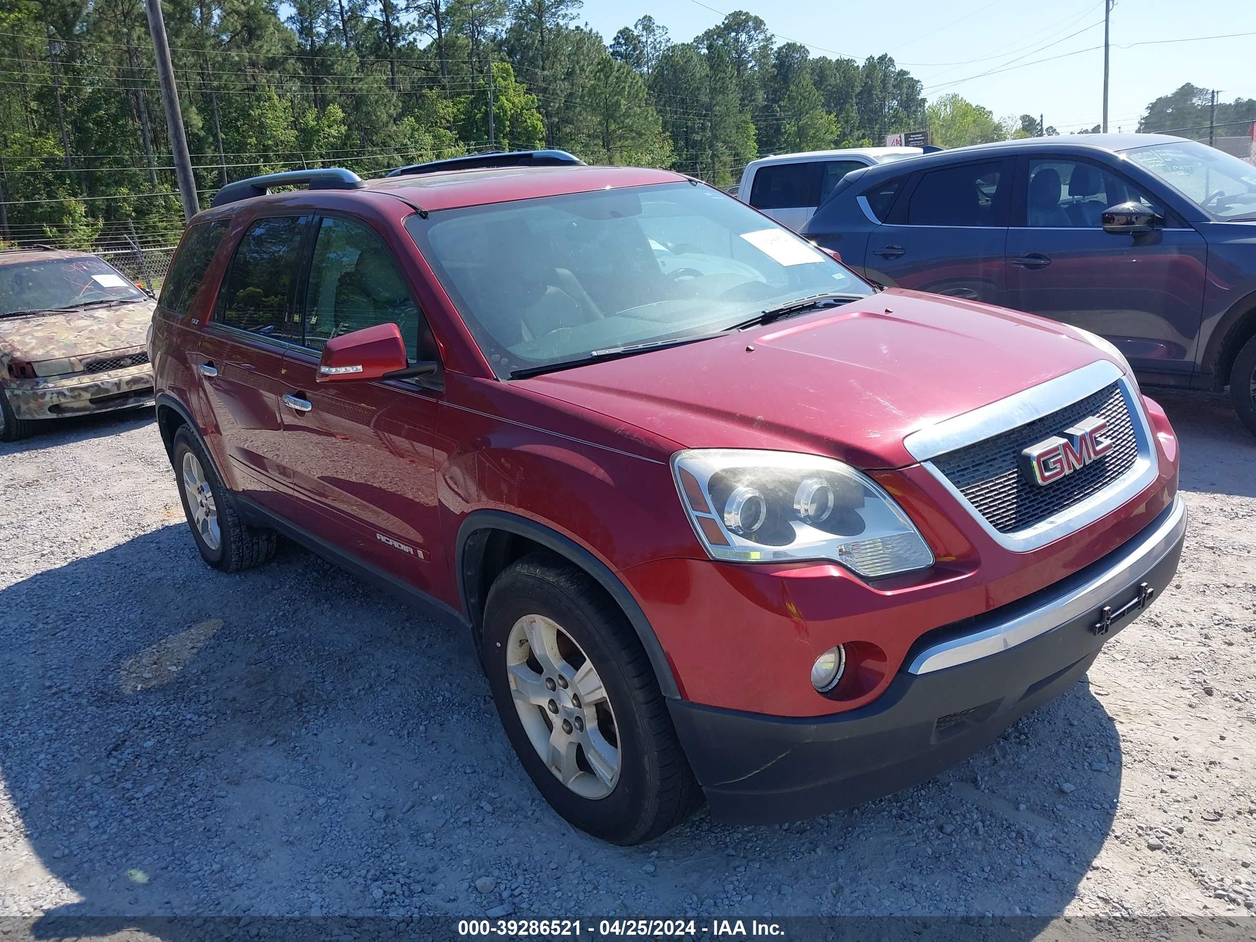 GMC ACADIA 2008 1gker23718j145476