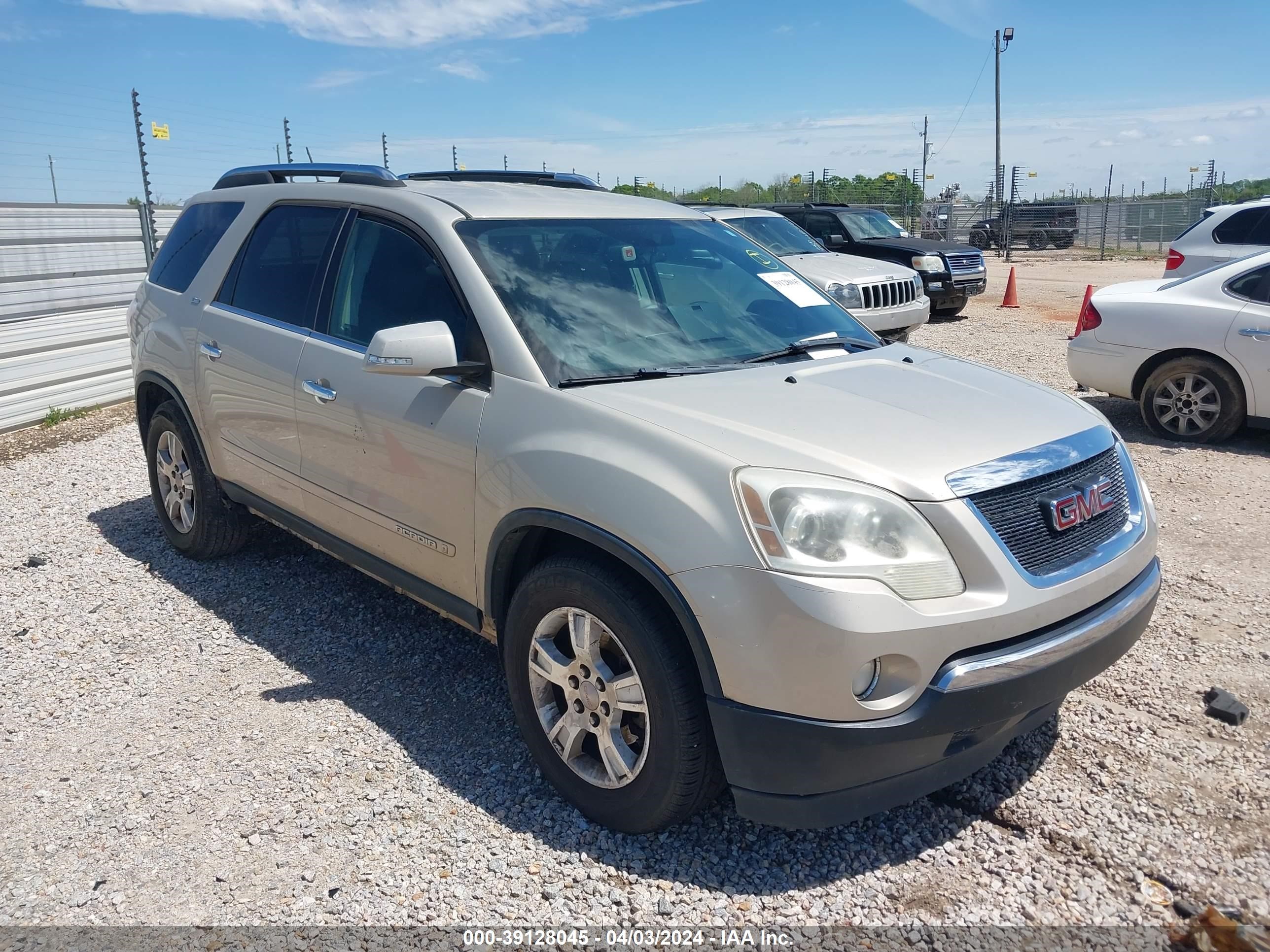 GMC ACADIA 2008 1gker23728j190877