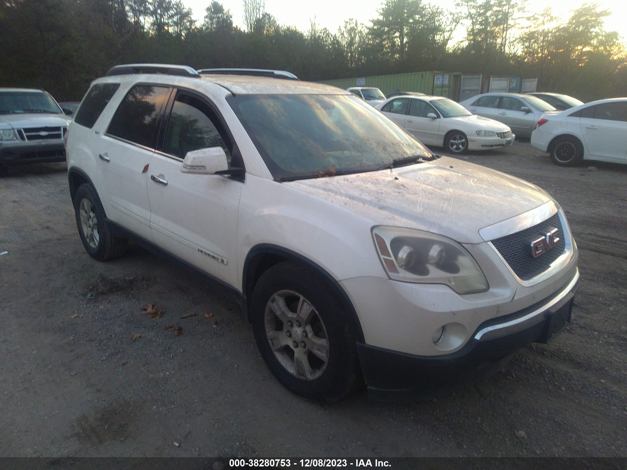 GMC ACADIA 2008 1gker23728j261186