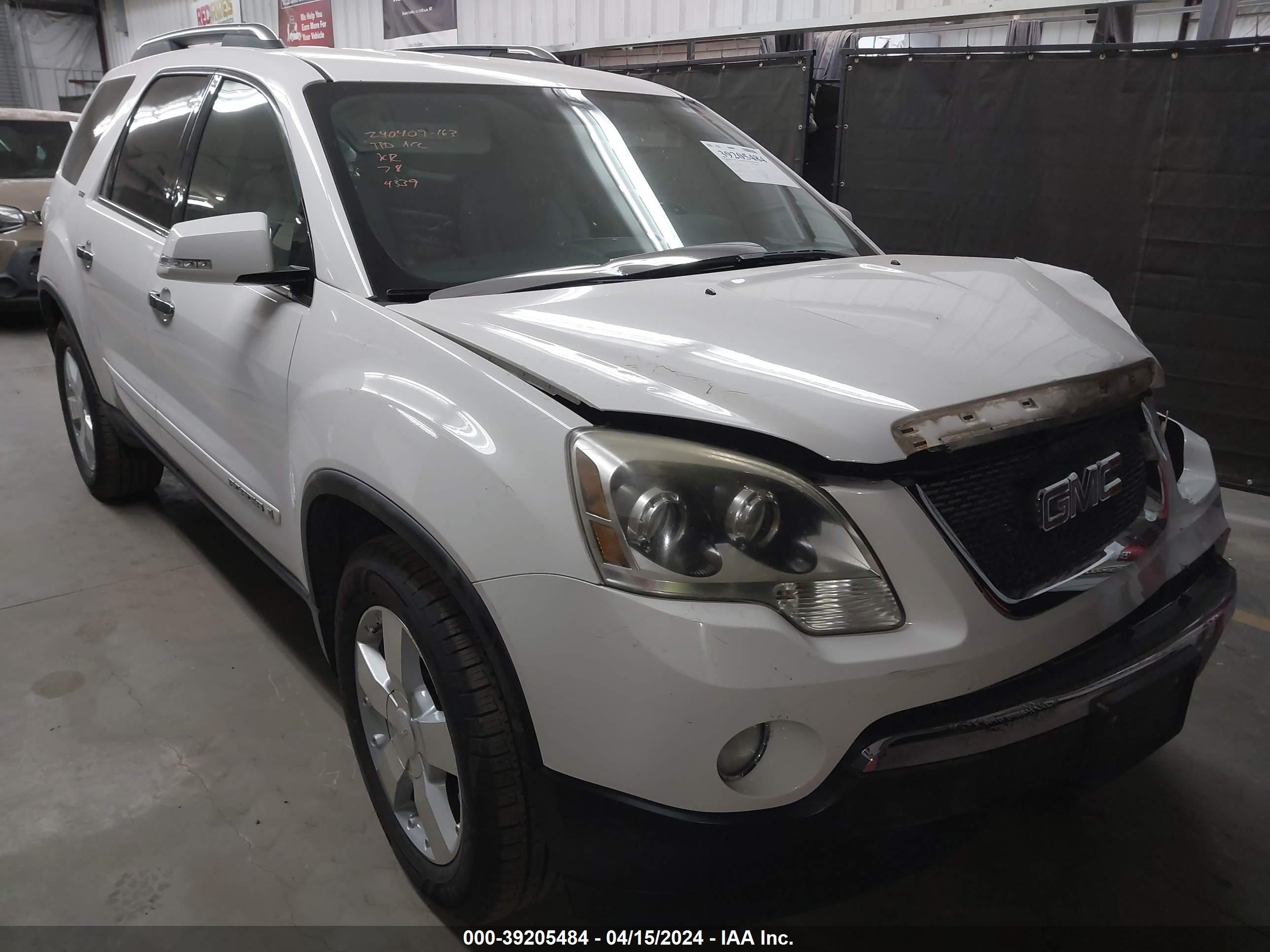 GMC ACADIA 2007 1gker23737j114339