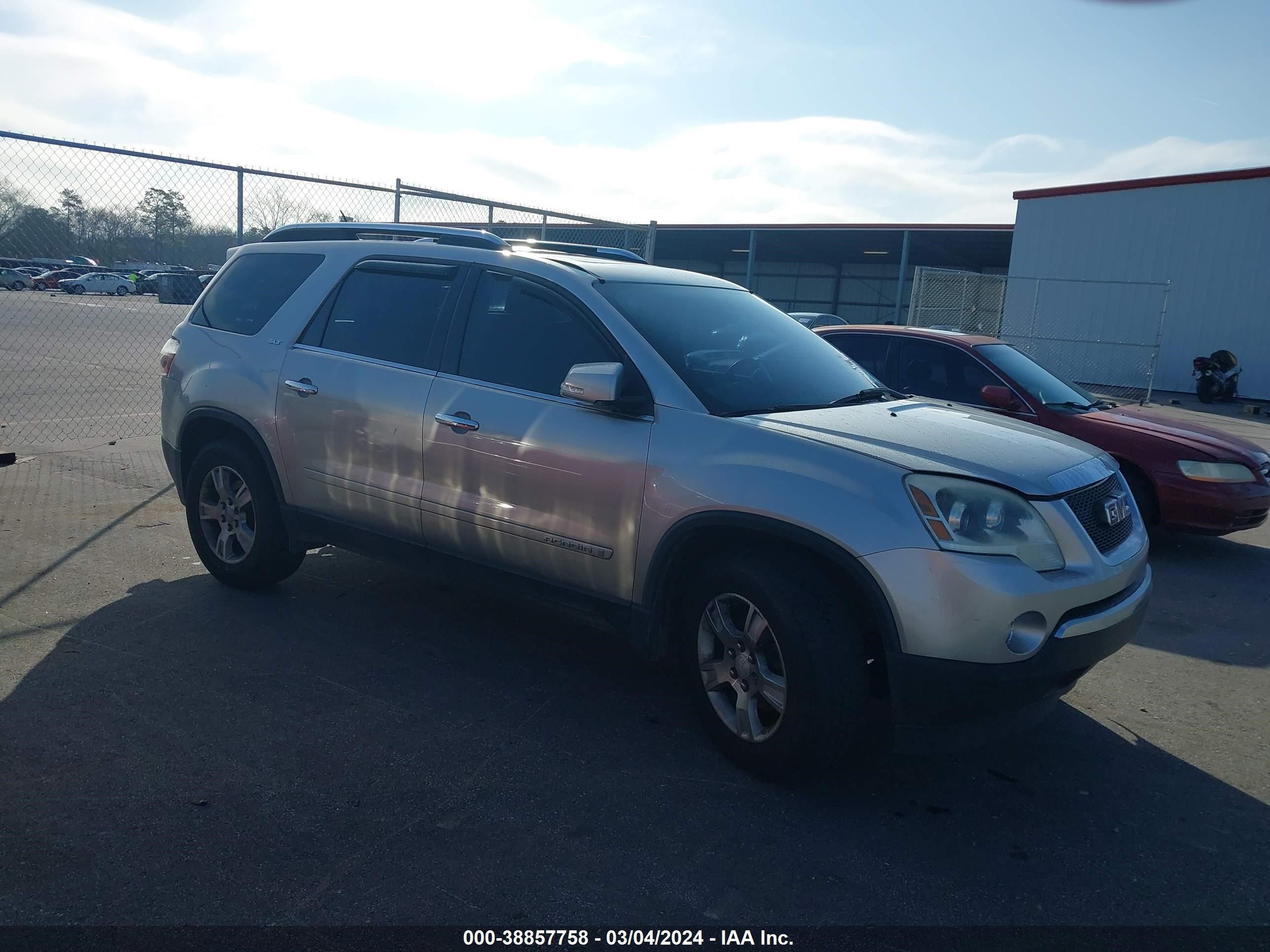 GMC ACADIA 2008 1gker23738j211283