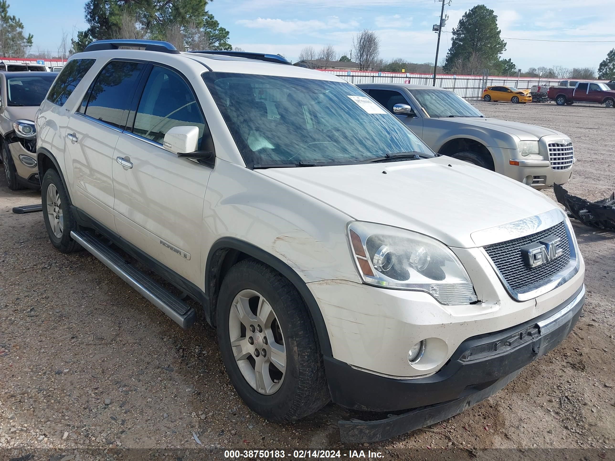 GMC ACADIA 2008 1gker23748j282010