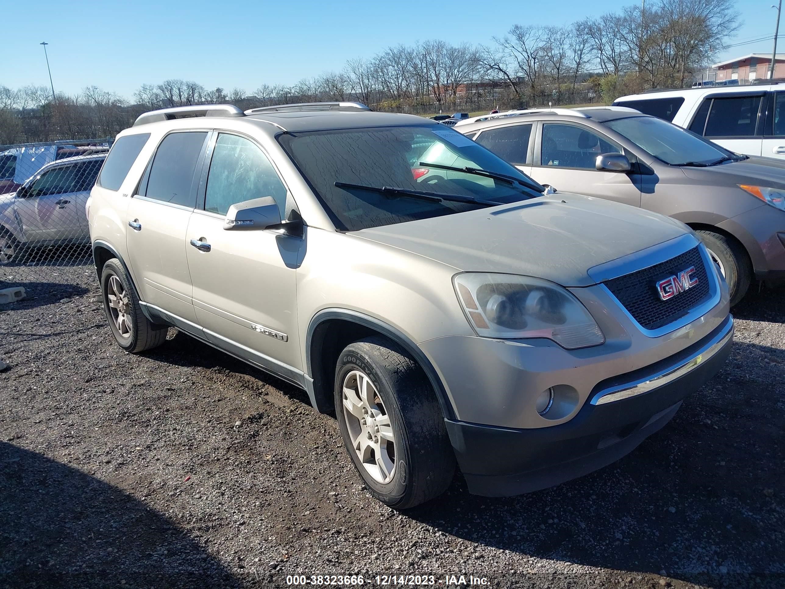 GMC ACADIA 2008 1gker23768j189991