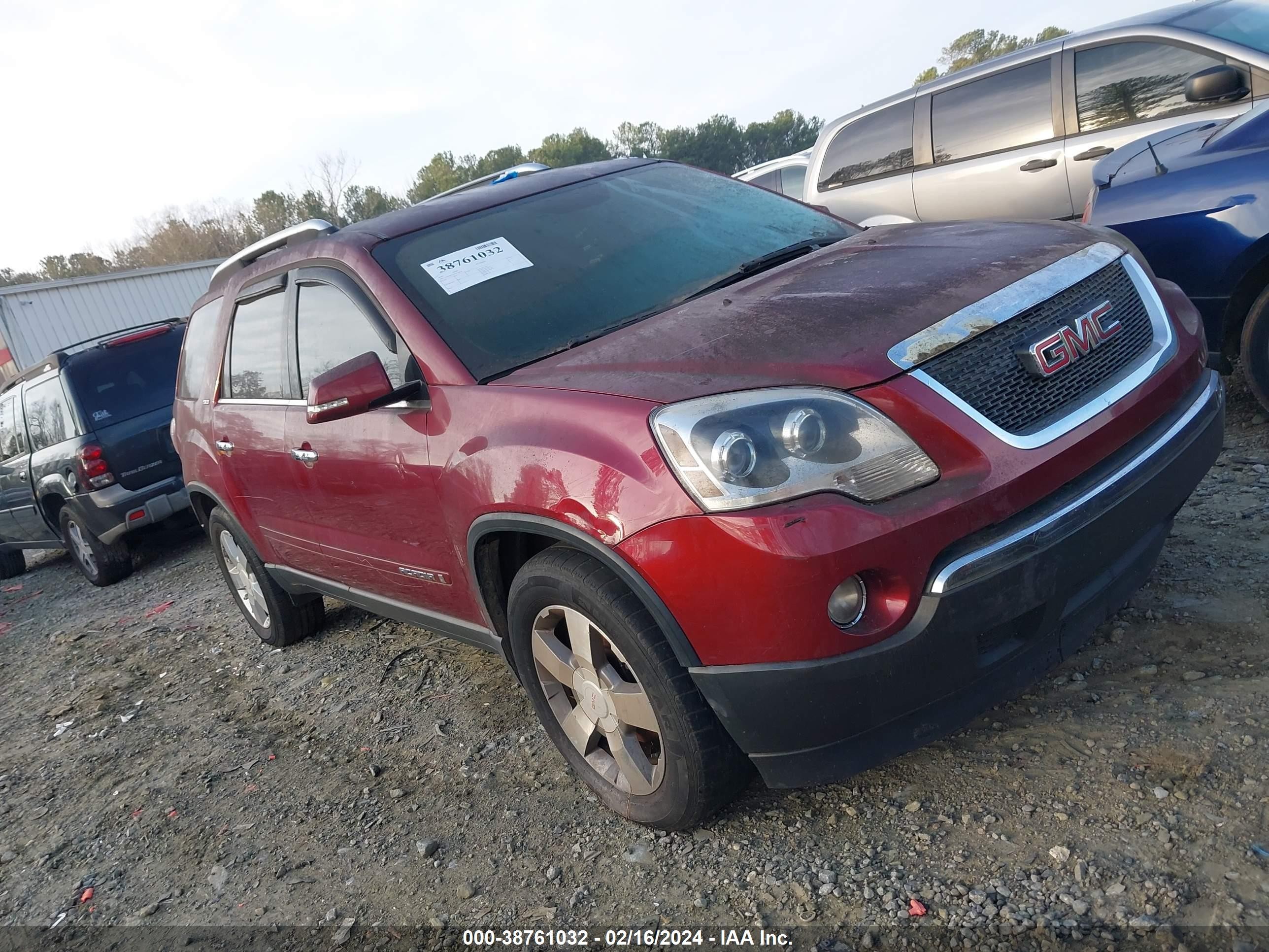 GMC ACADIA 2007 1gker23787j156814