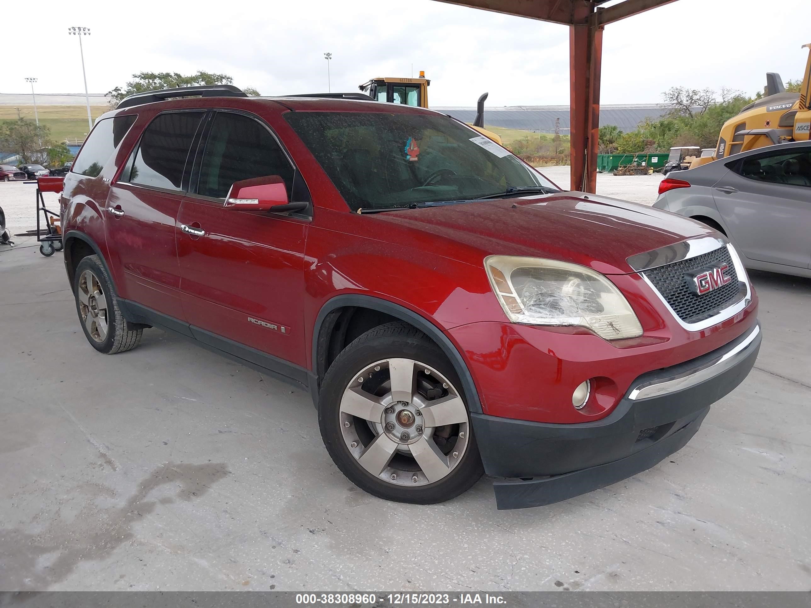 GMC ACADIA 2008 1gker23798j298347