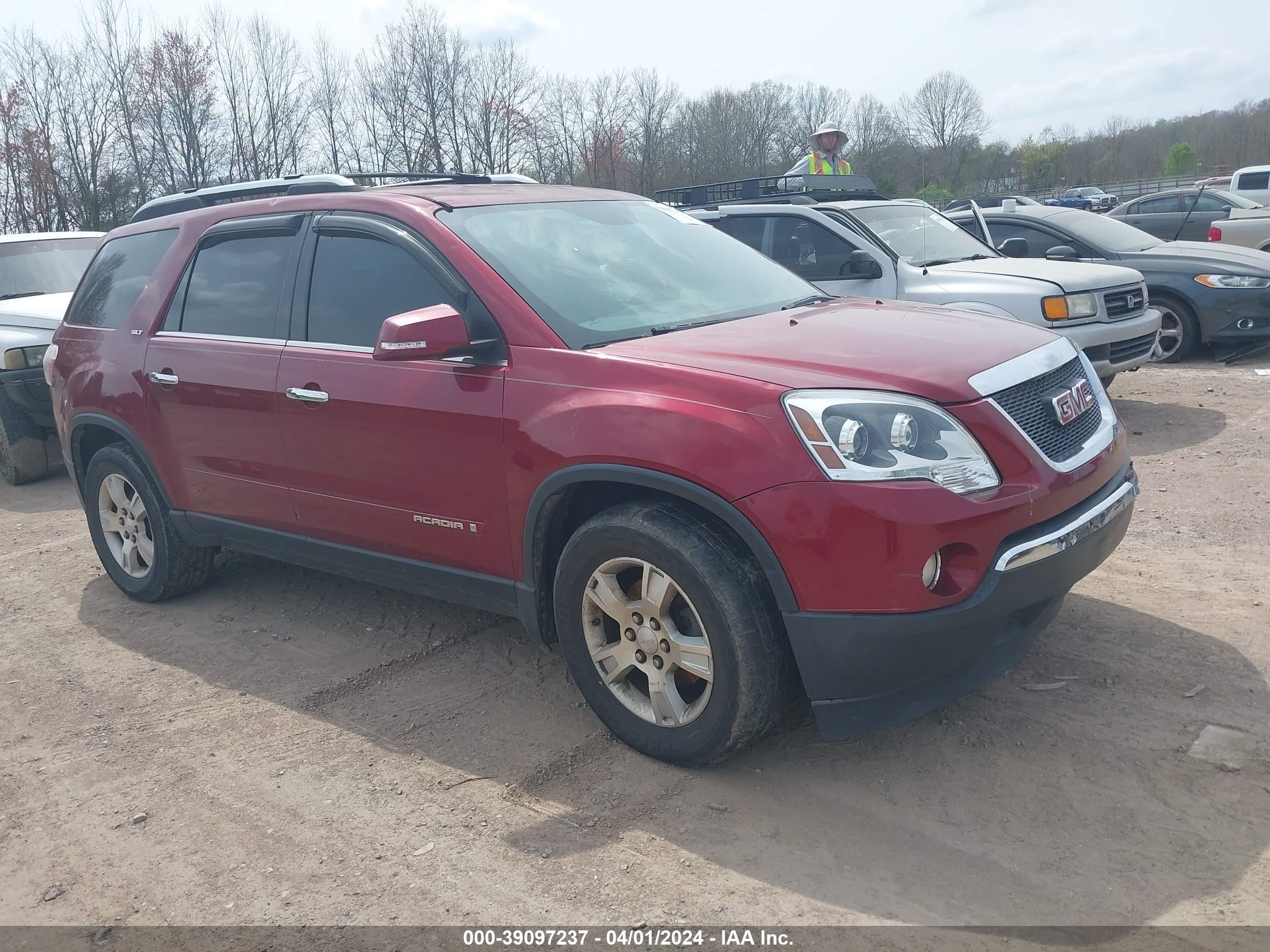 GMC ACADIA 2008 1gker237x8j190917