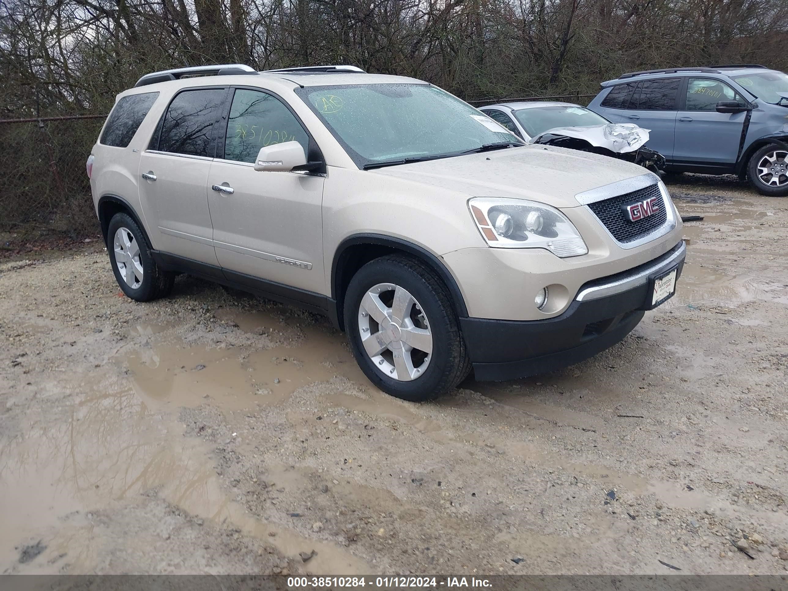 GMC ACADIA 2008 1gker237x8j244250