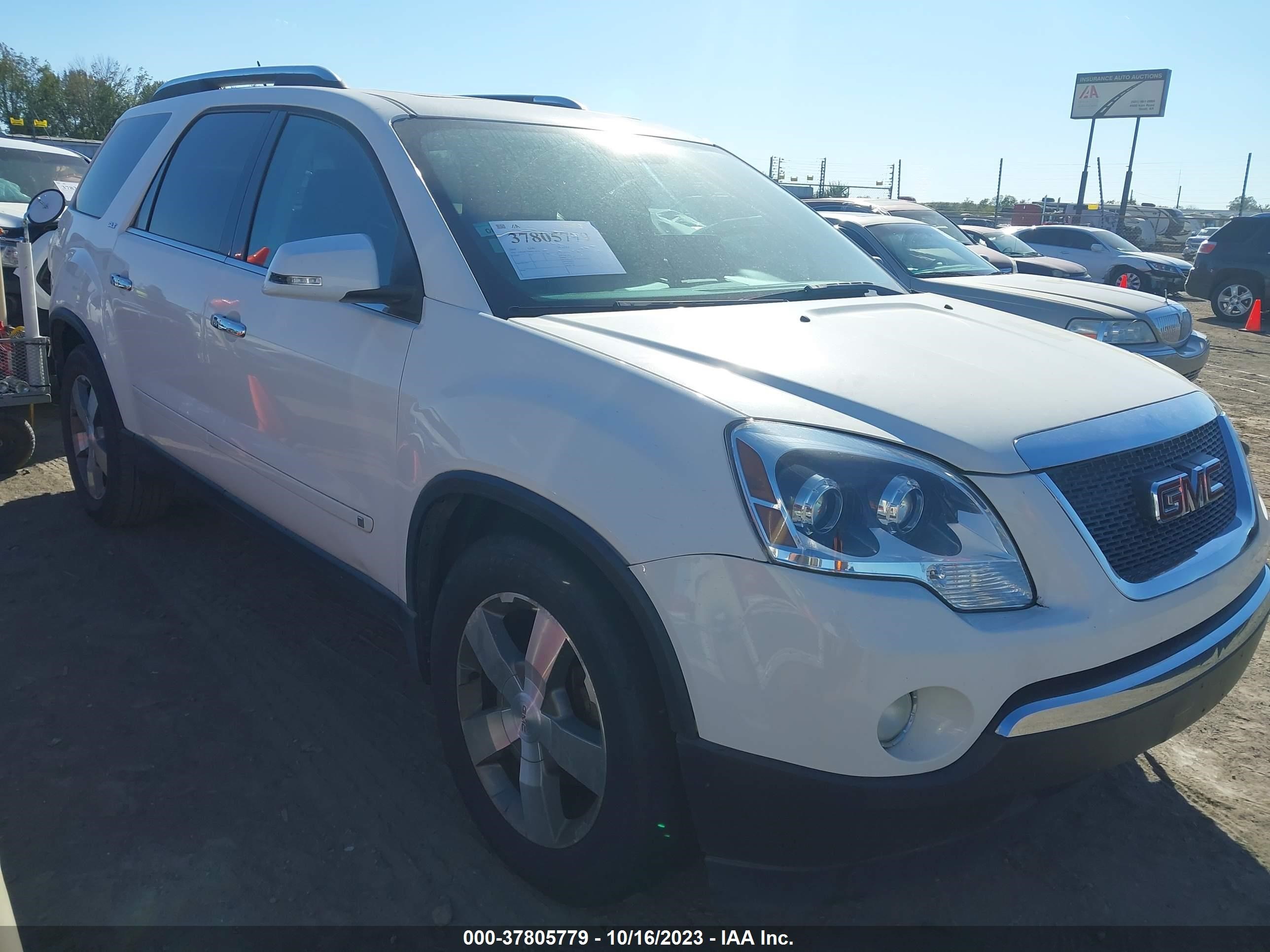 GMC ACADIA 2009 1gker23d69j214234