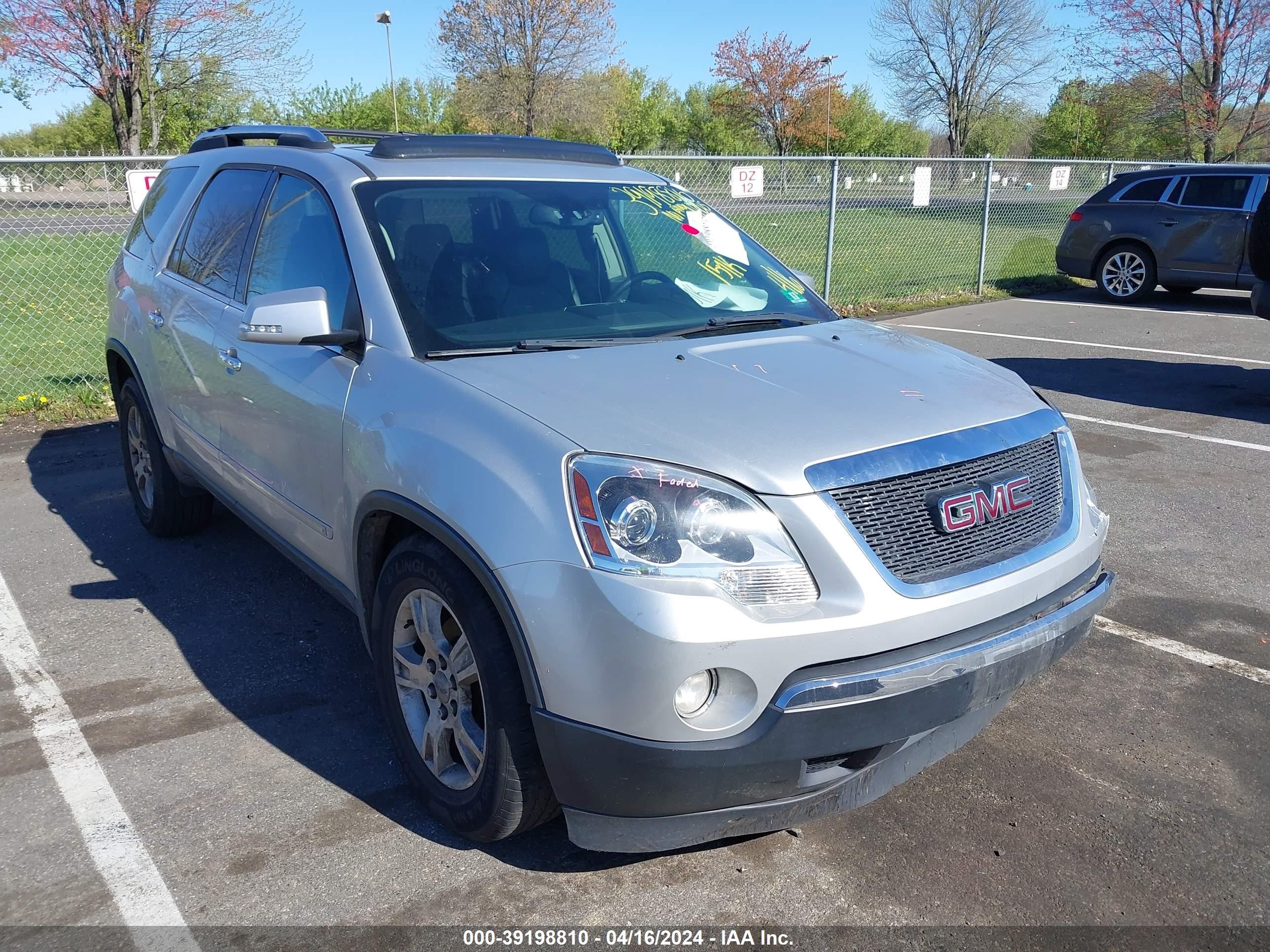 GMC ACADIA 2009 1gker23d89j129458