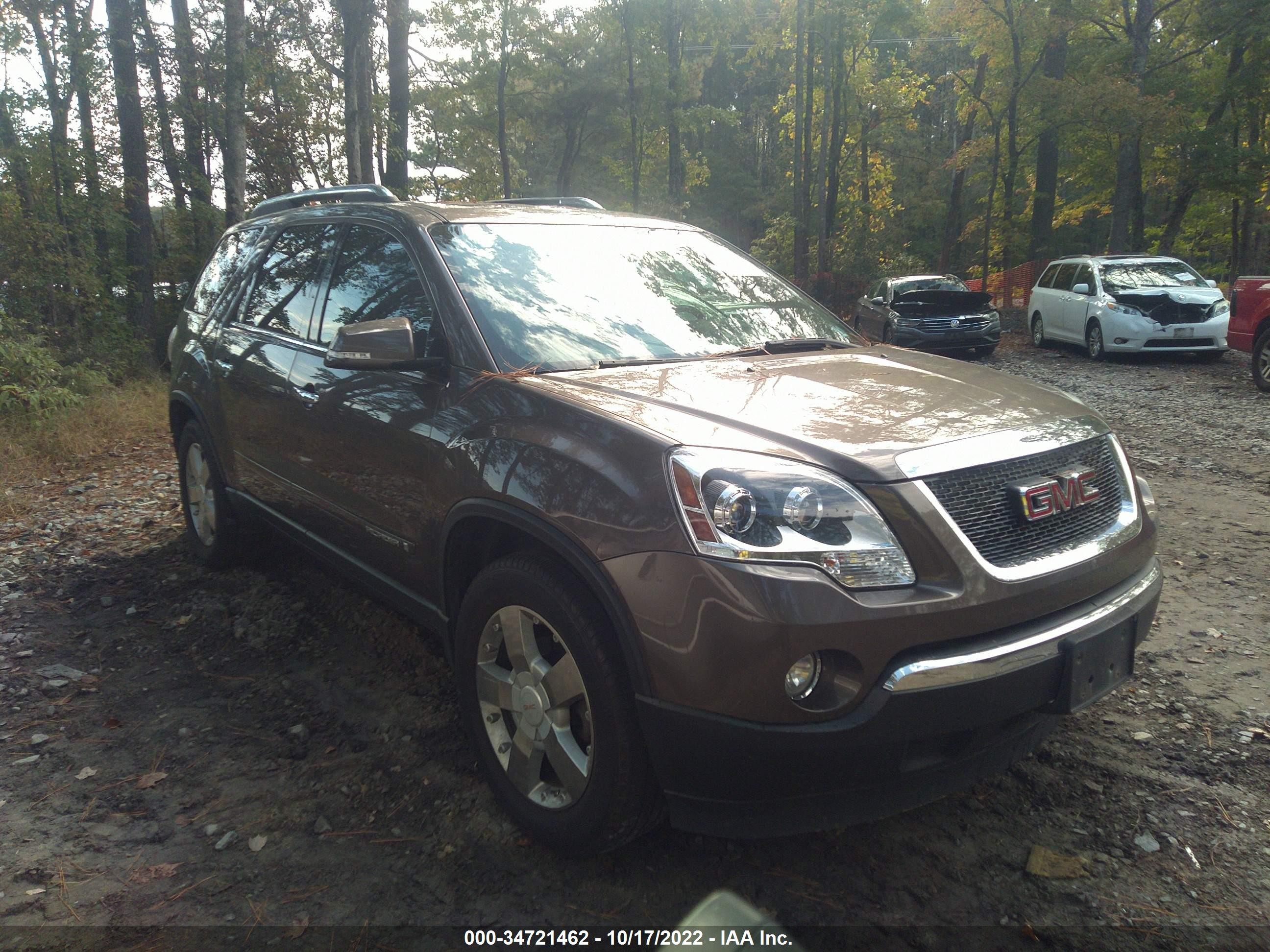 GMC ACADIA 2007 1gker33707j109749