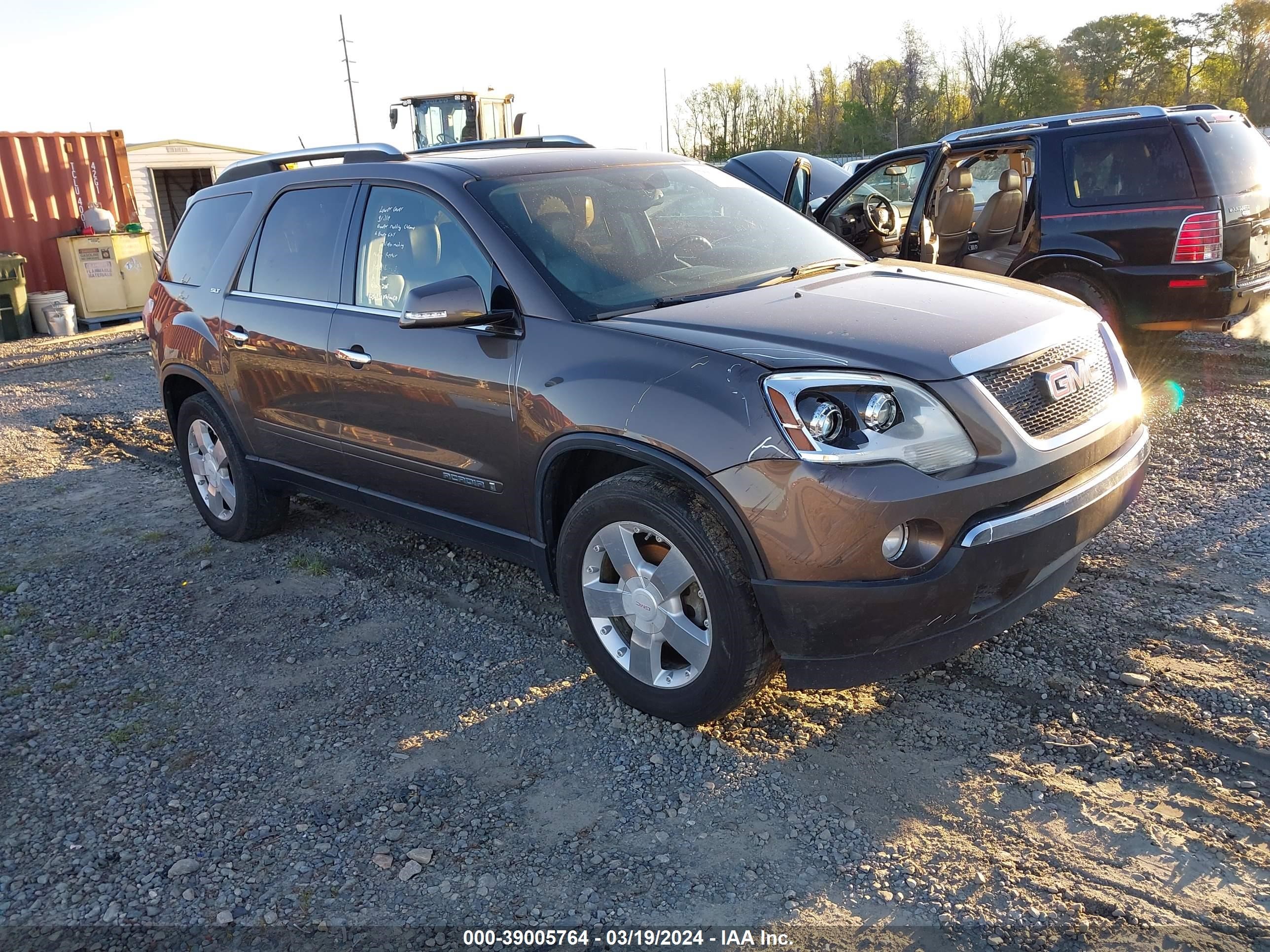 GMC ACADIA 2008 1gker33708j127654