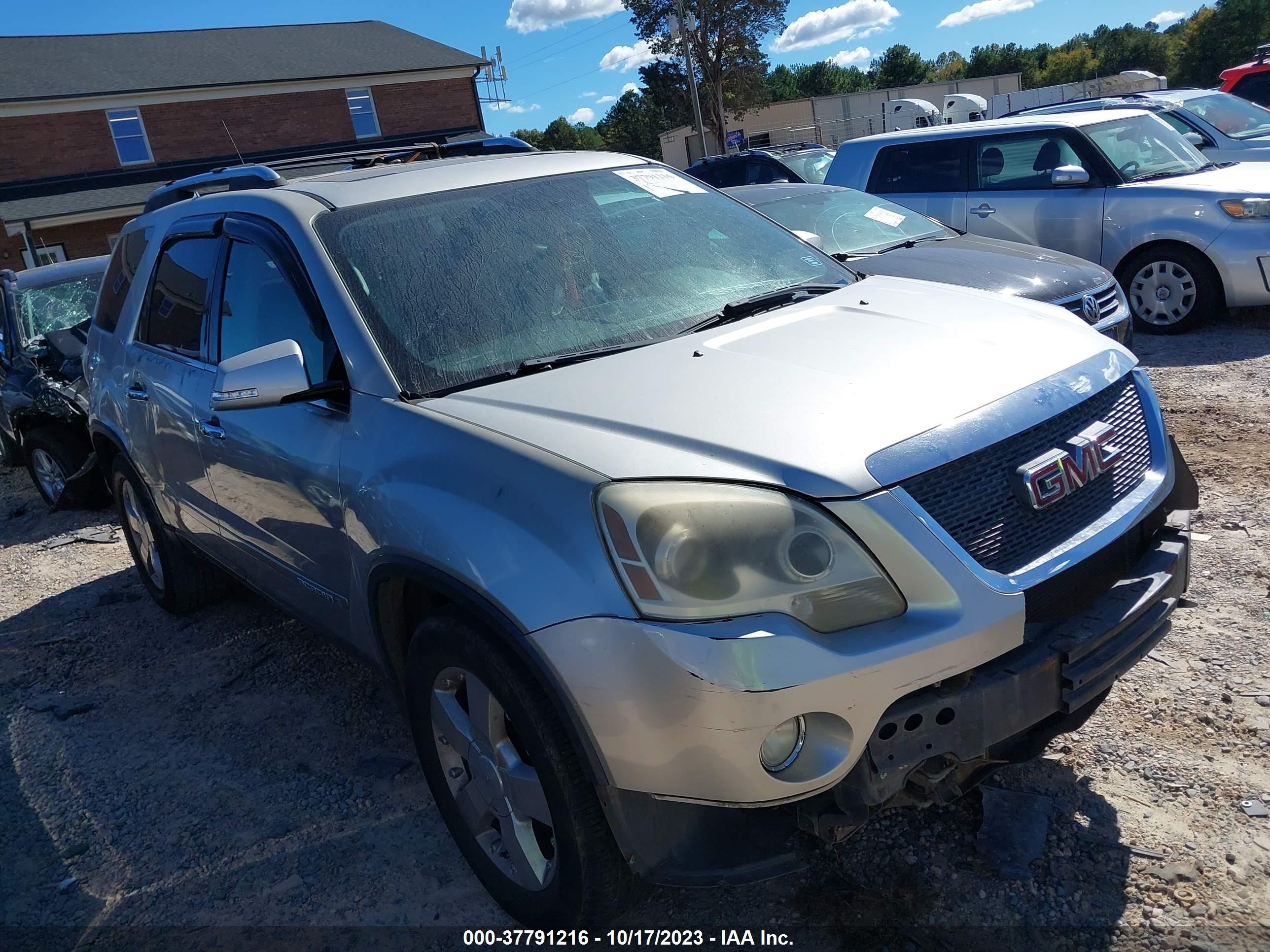 GMC ACADIA 2007 1gker33717j148625