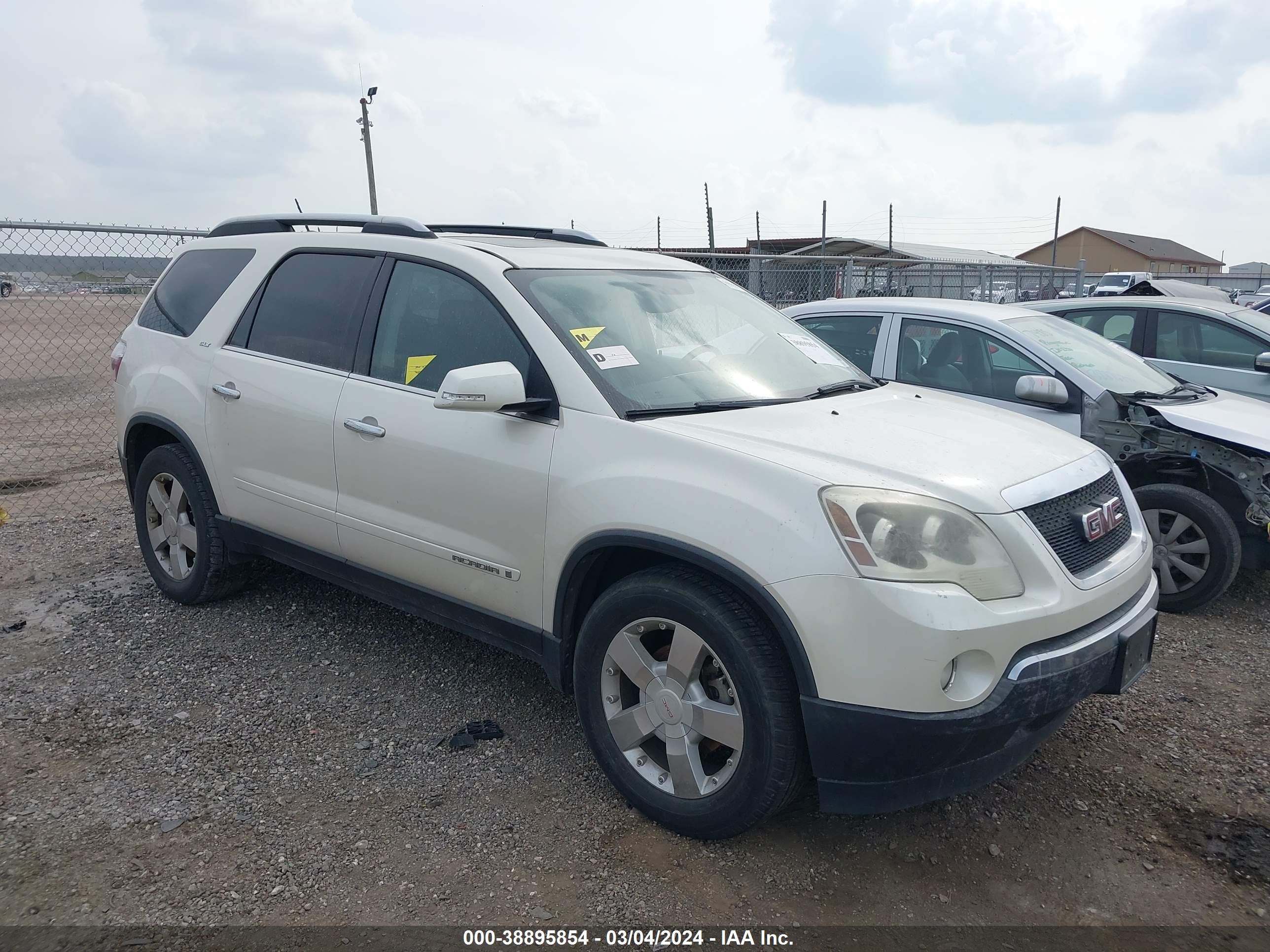 GMC ACADIA 2008 1gker33718j165166