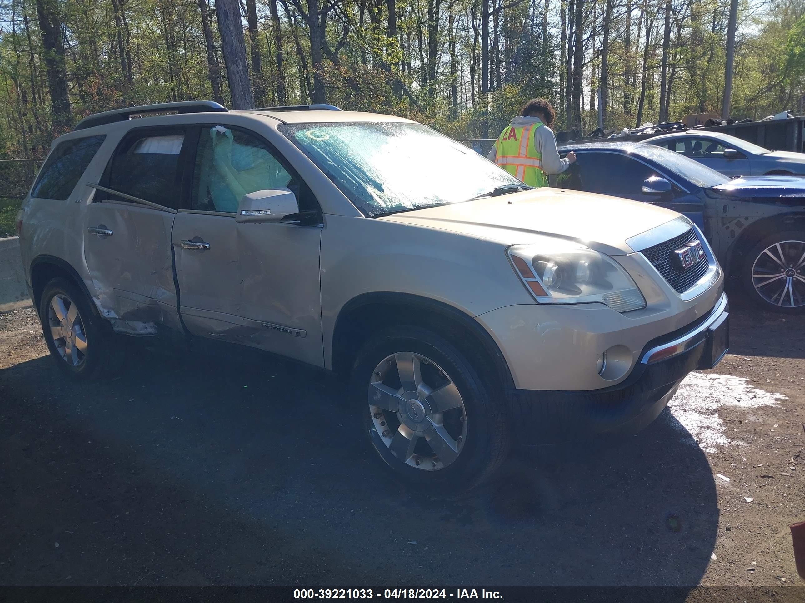 GMC ACADIA 2008 1gker33718j264652