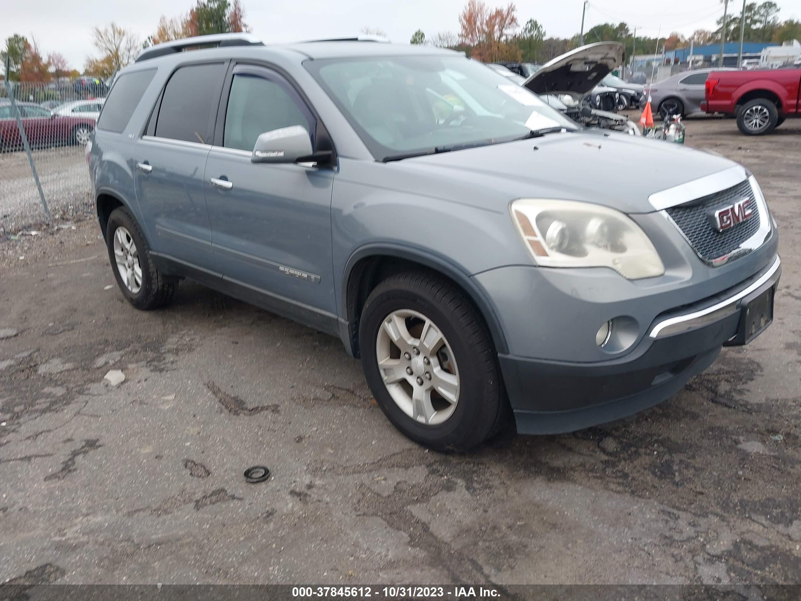 GMC ACADIA 2008 1gker33728j158114